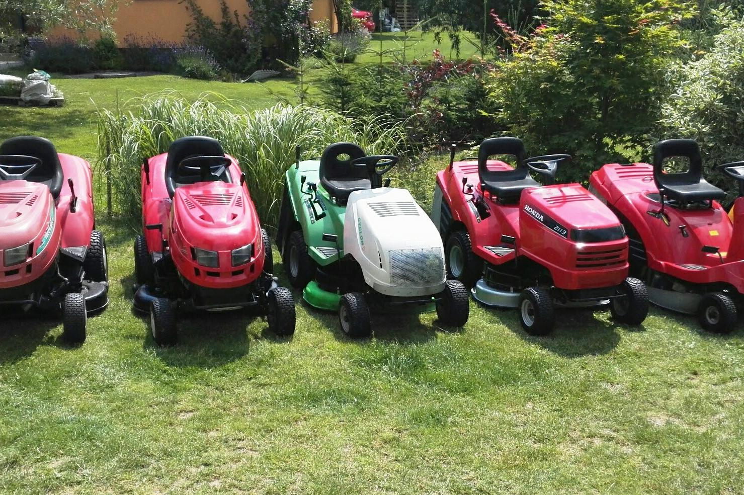 Radek Pusztai - zahradní traktory