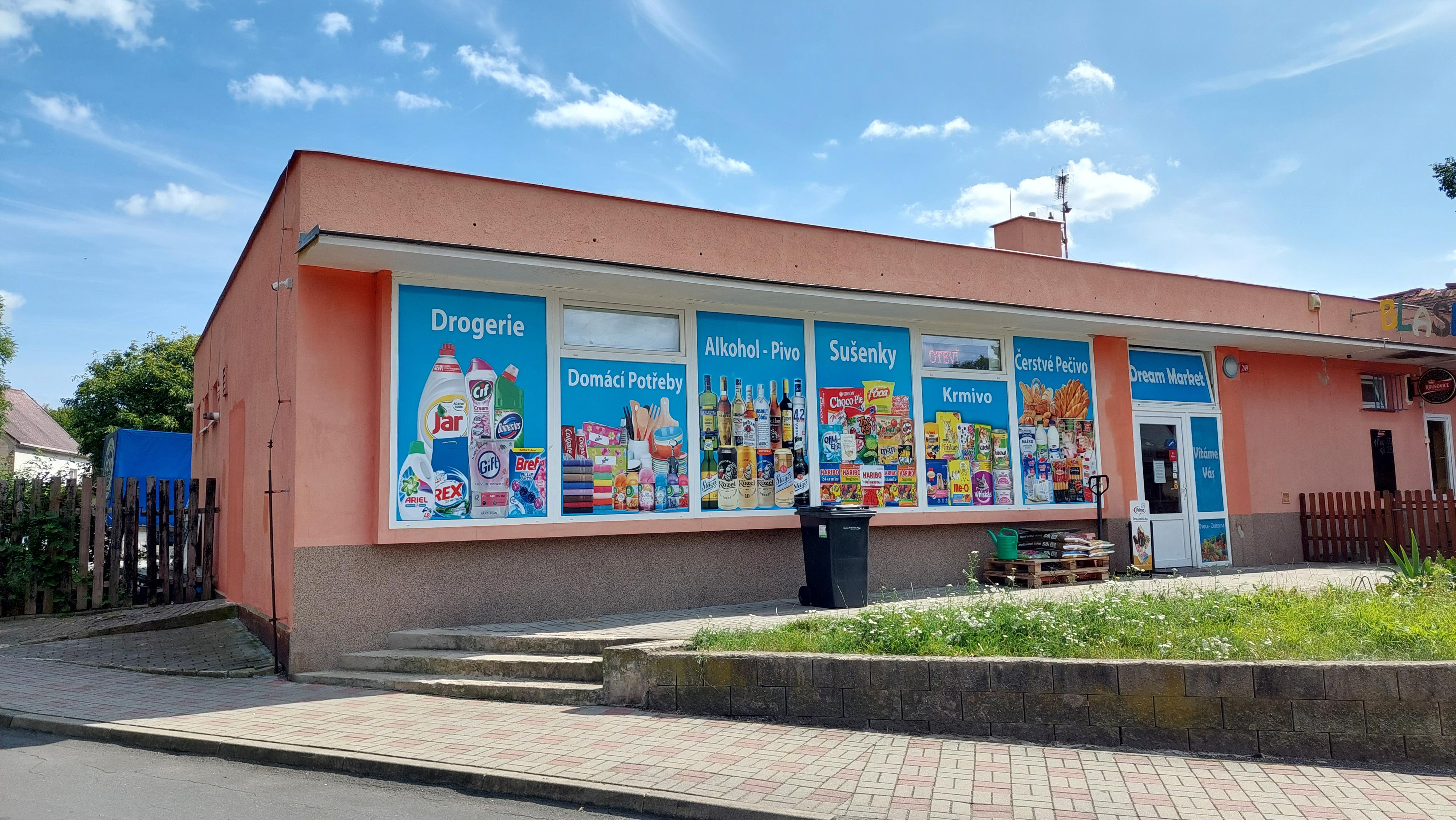 Potraviny náměstí Boženy Němcové