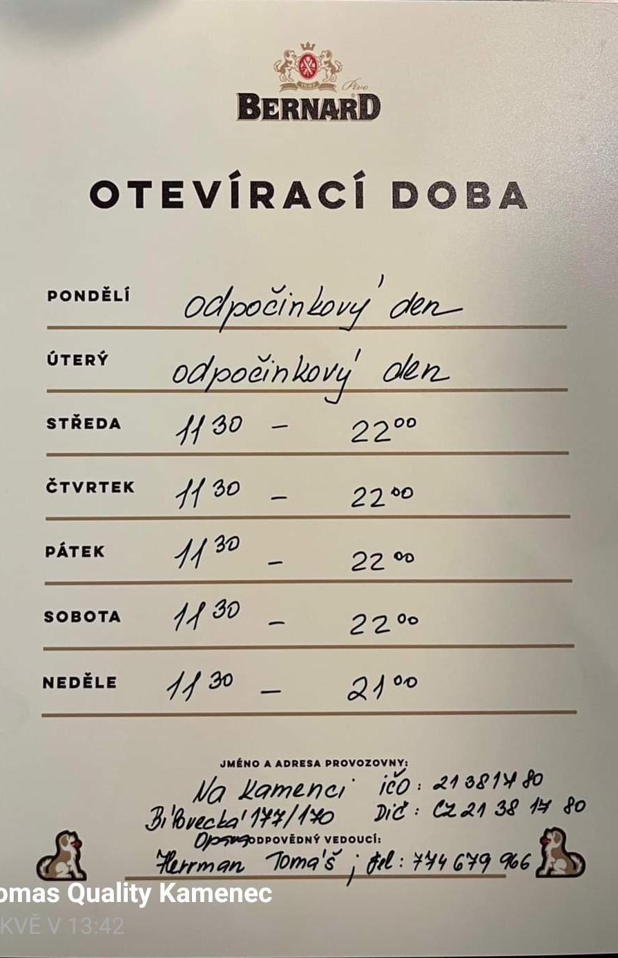 Restaurace Na Kamenci foto 2