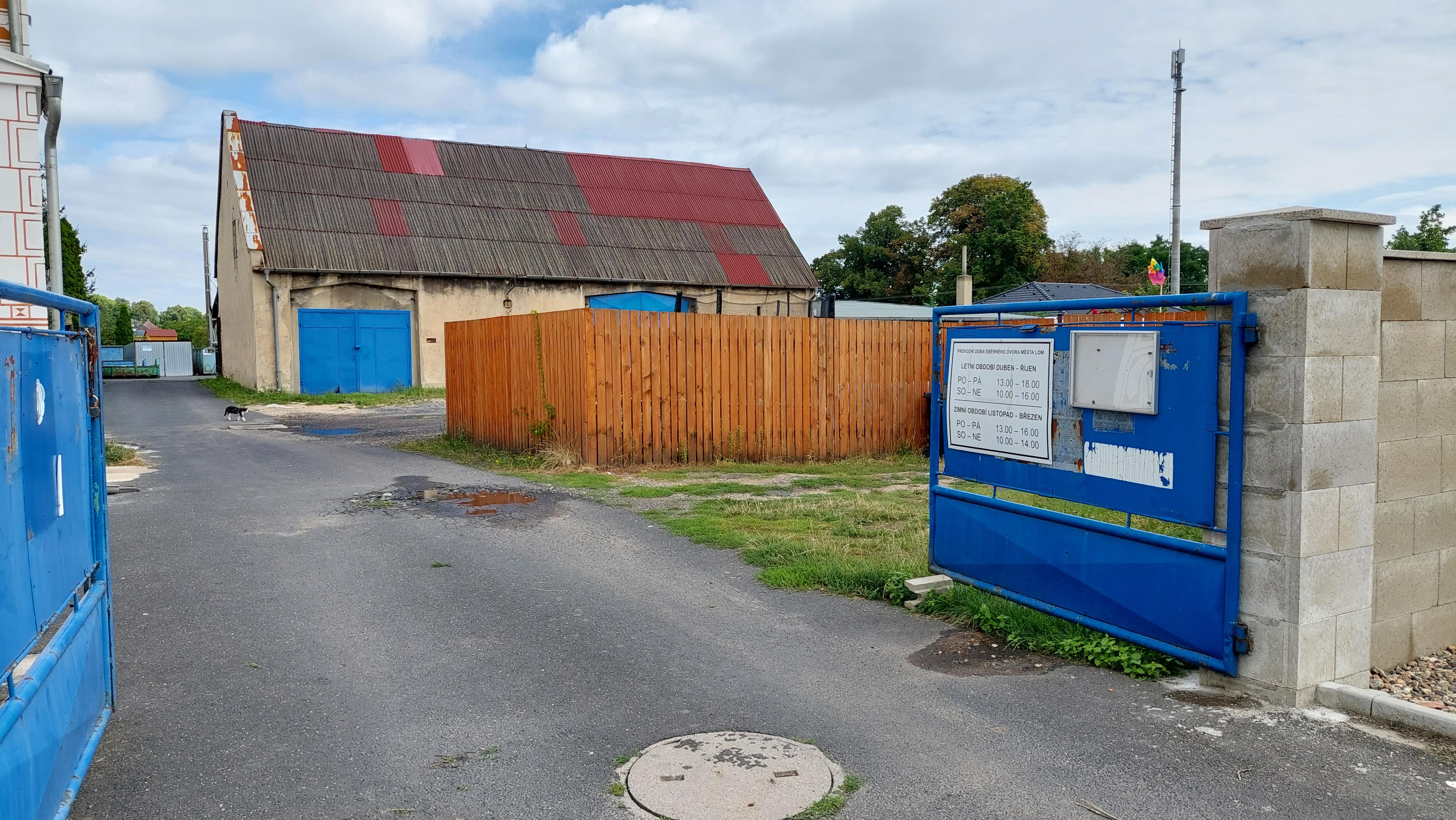 Sběrný dvůr - Město Lom