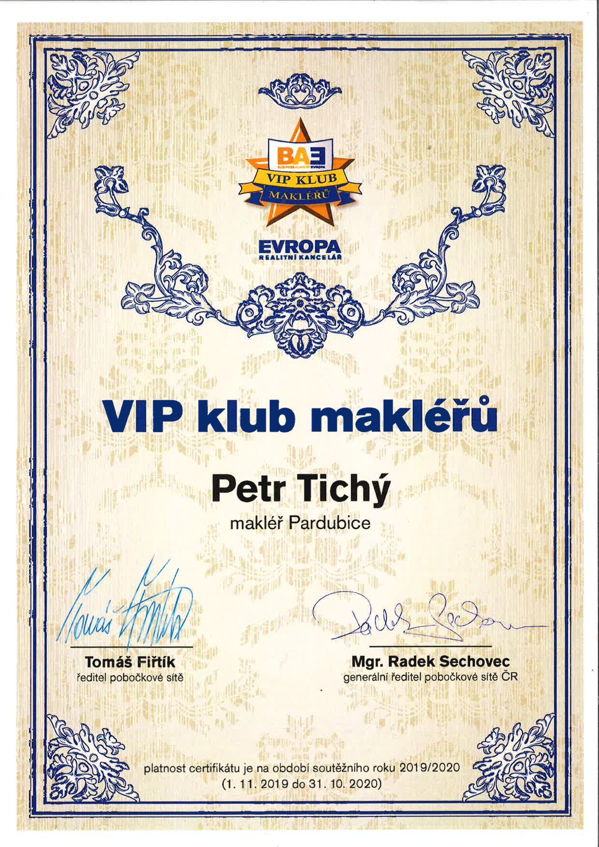 Petr Tichý RK Evropa foto 3