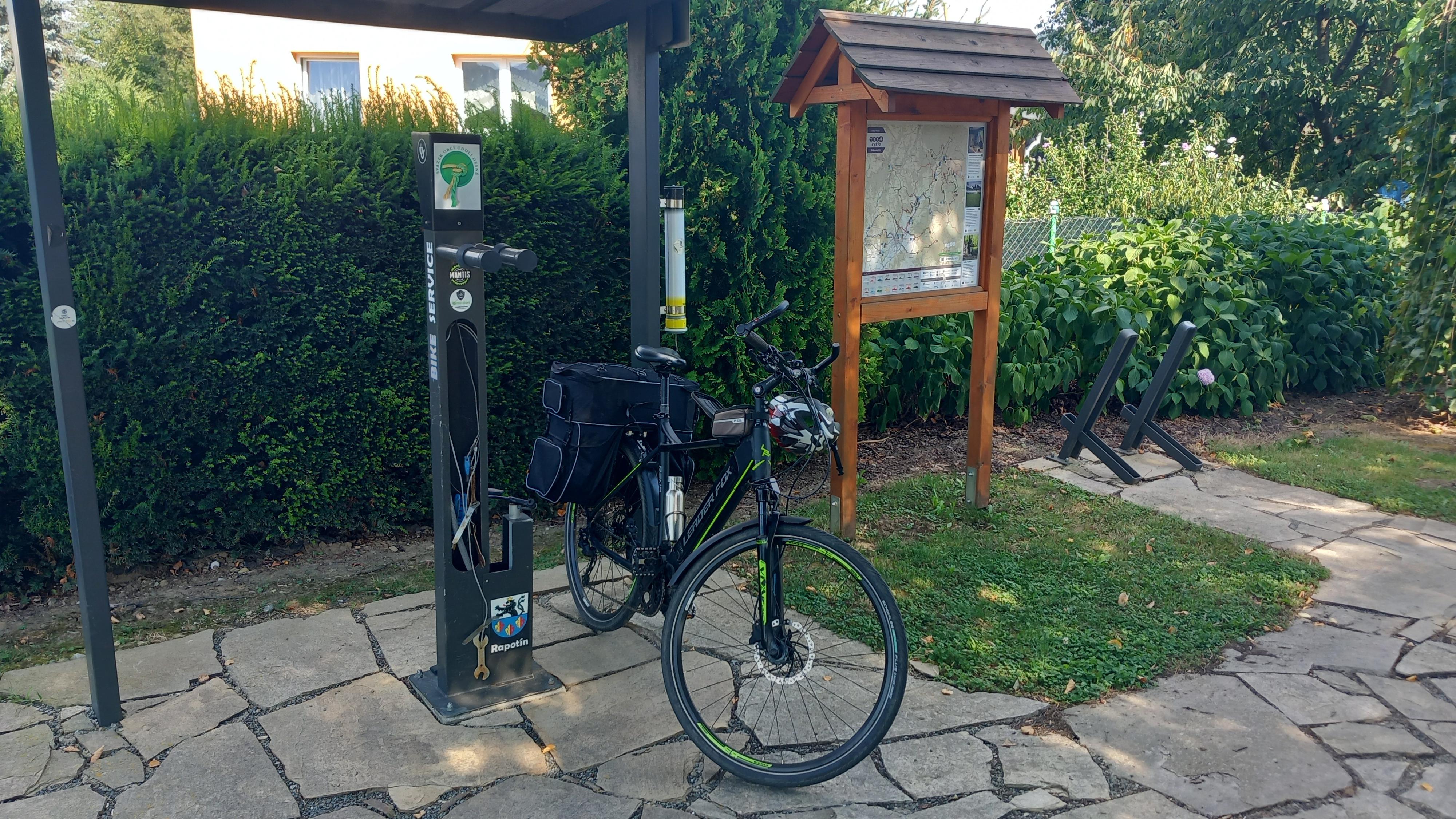 Nabíjecí stanice pro elektrokola