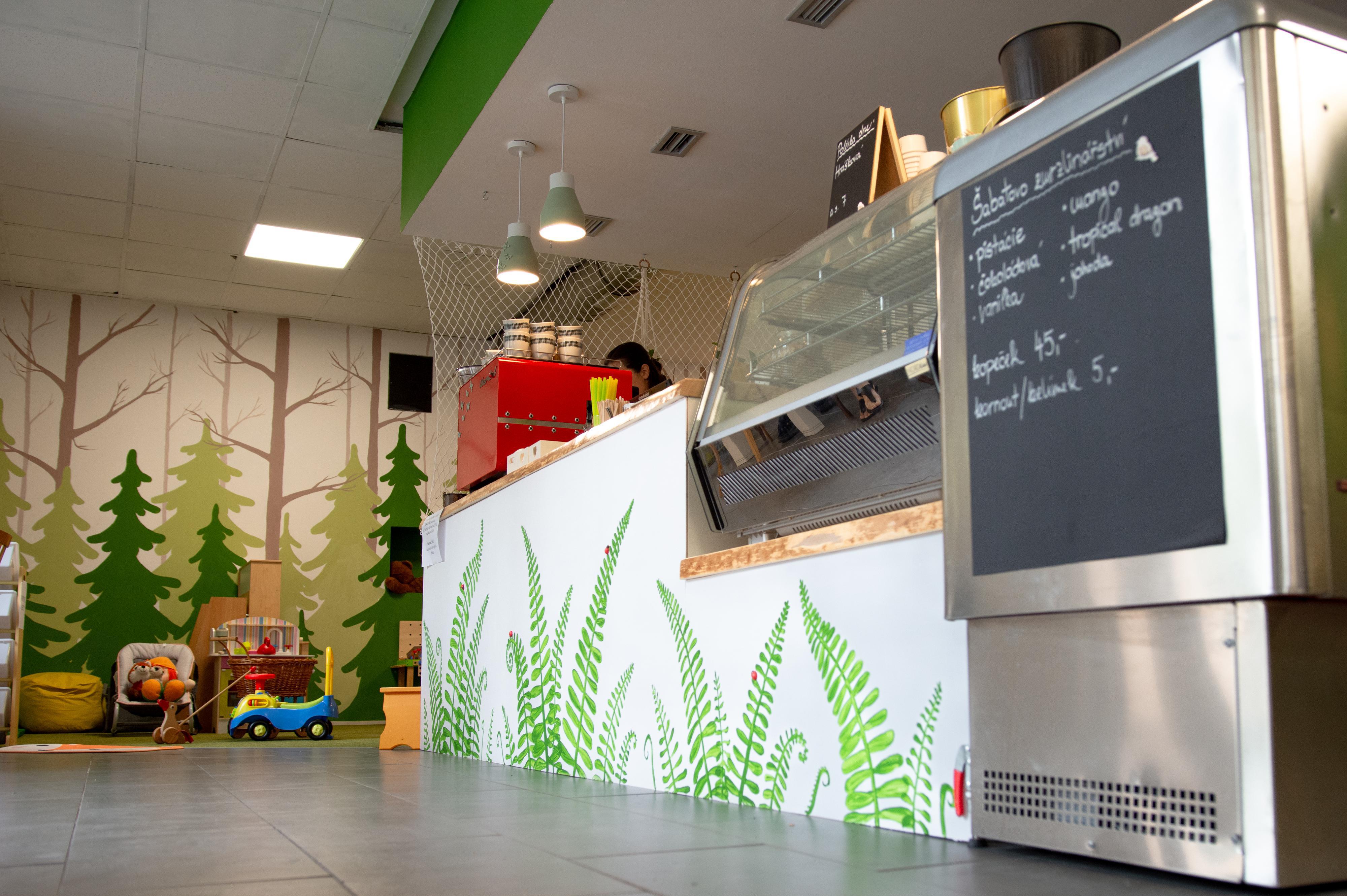 Kavárna Kousek lesa