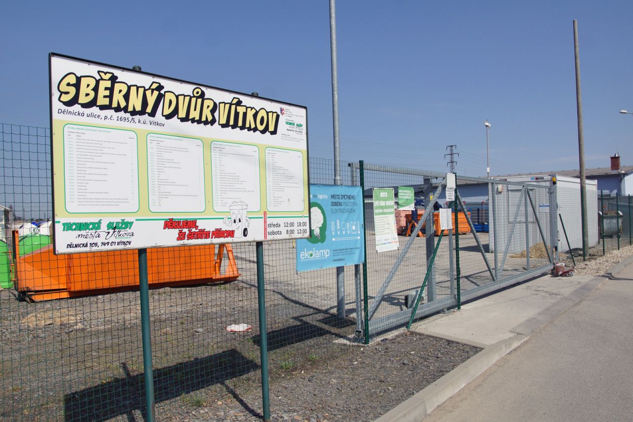 Sběrný dvůr - Technické služby města Vítkova foto 3