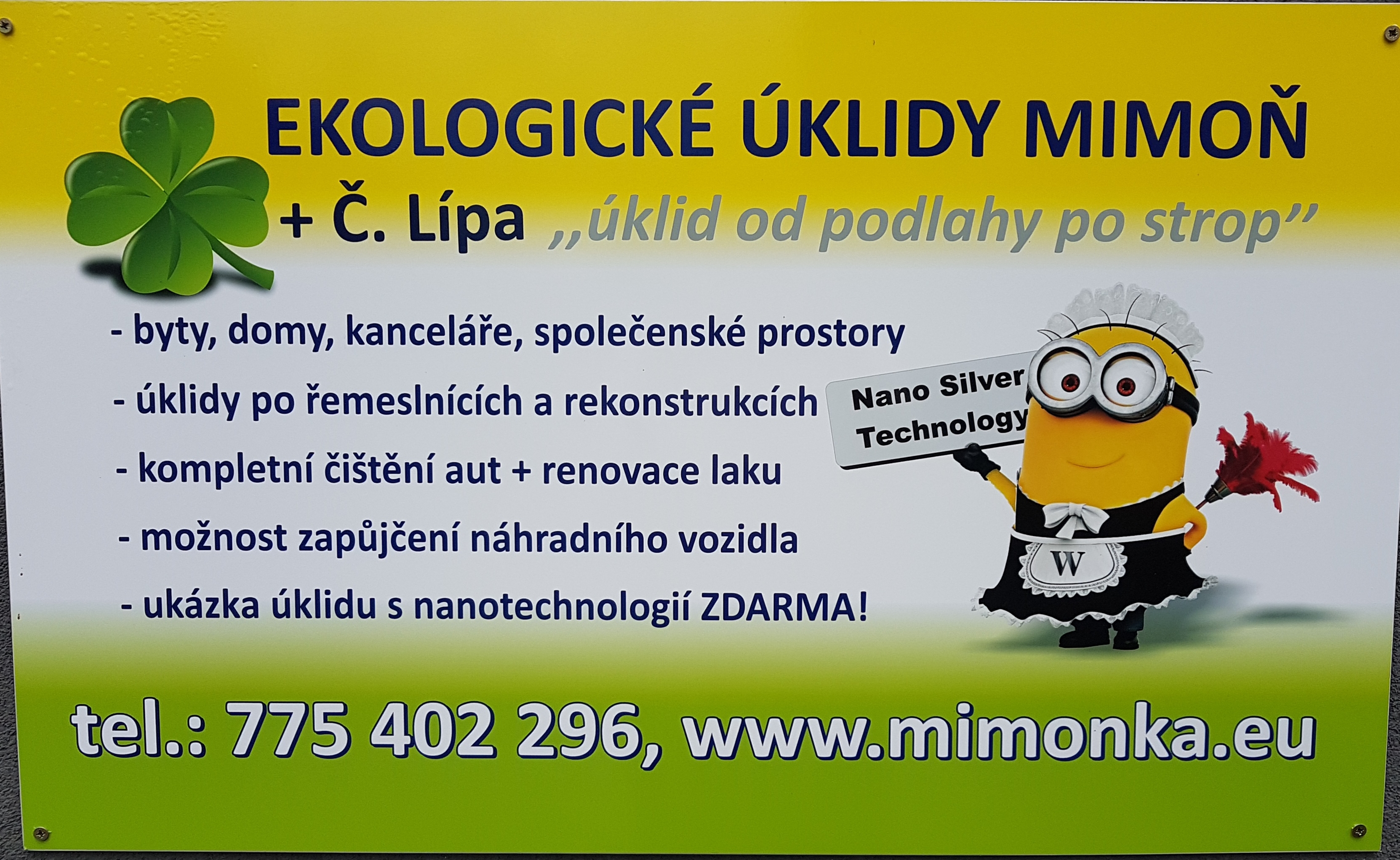 Mimoňka - ekologické úklidy foto 2