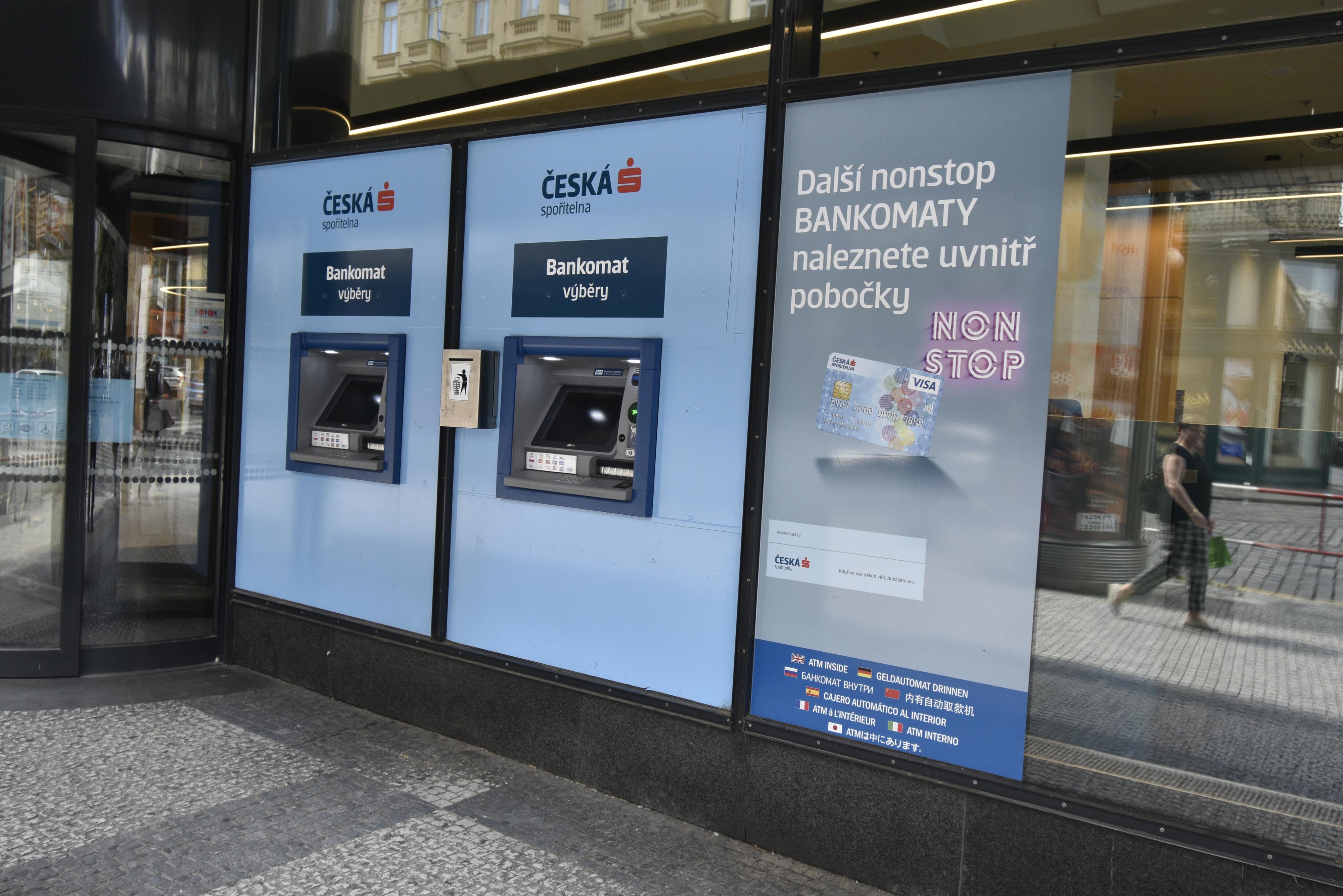 Bankomat České spořitelny foto 2