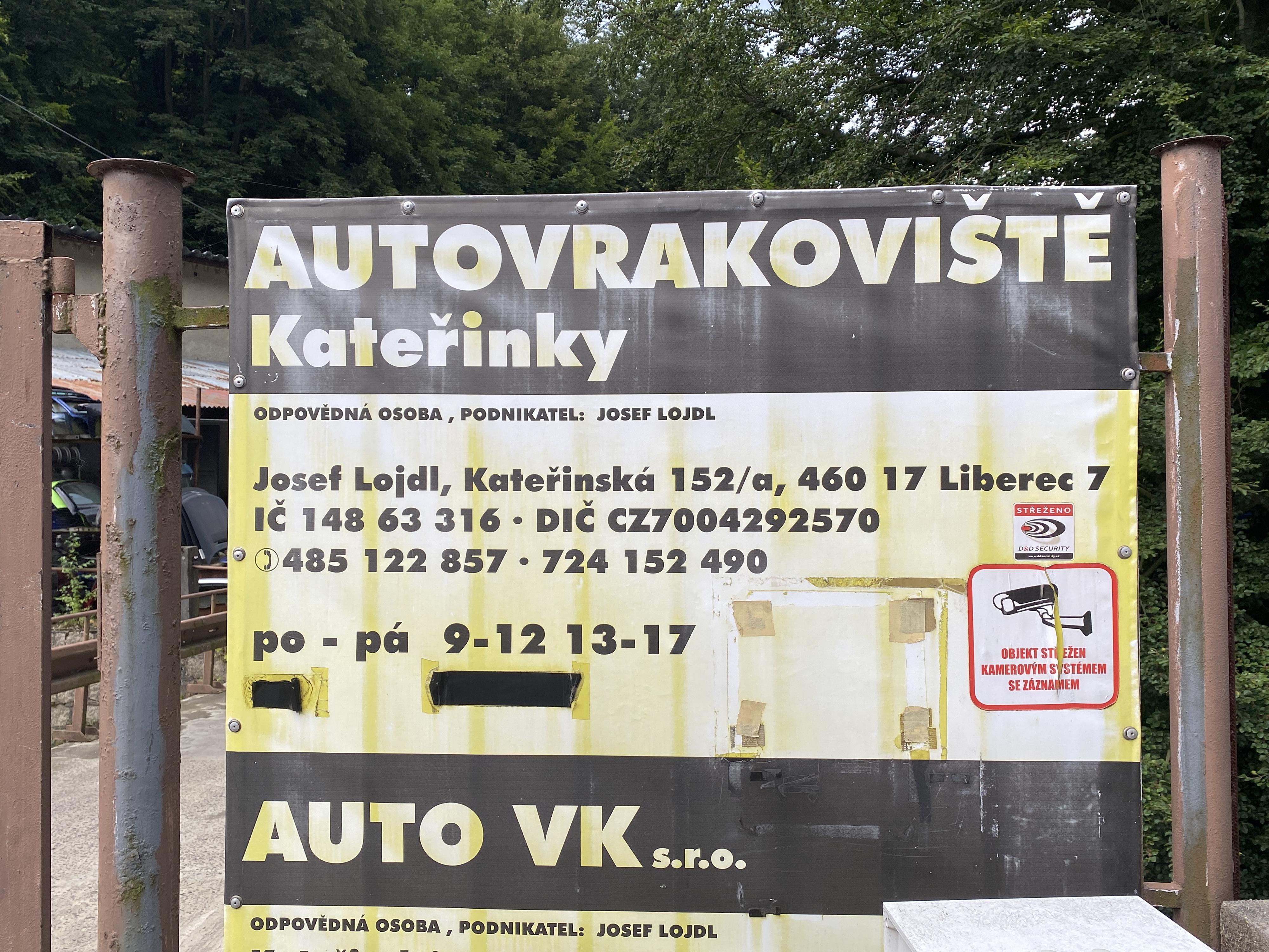 AUTOVRAKOVIŠTĚ Kateřinky Liberec foto 5