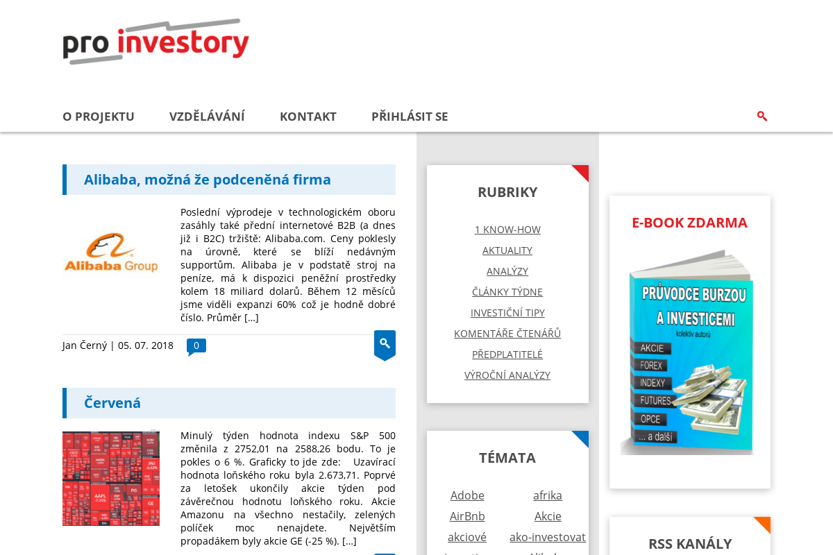 Proinvestory.cz foto 1
