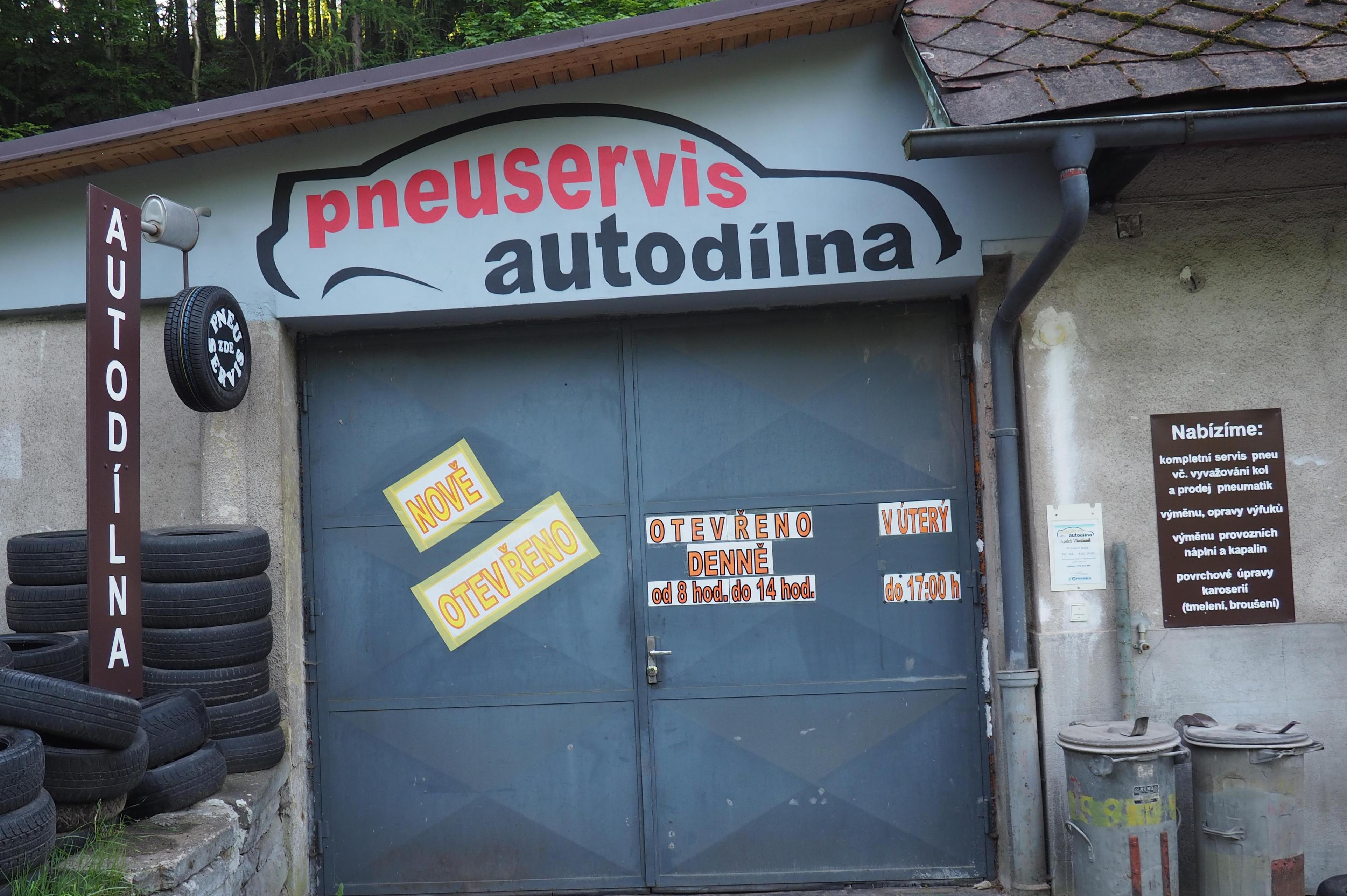 PNEUSERVIS AUTODÍLNA  ANDRŠ