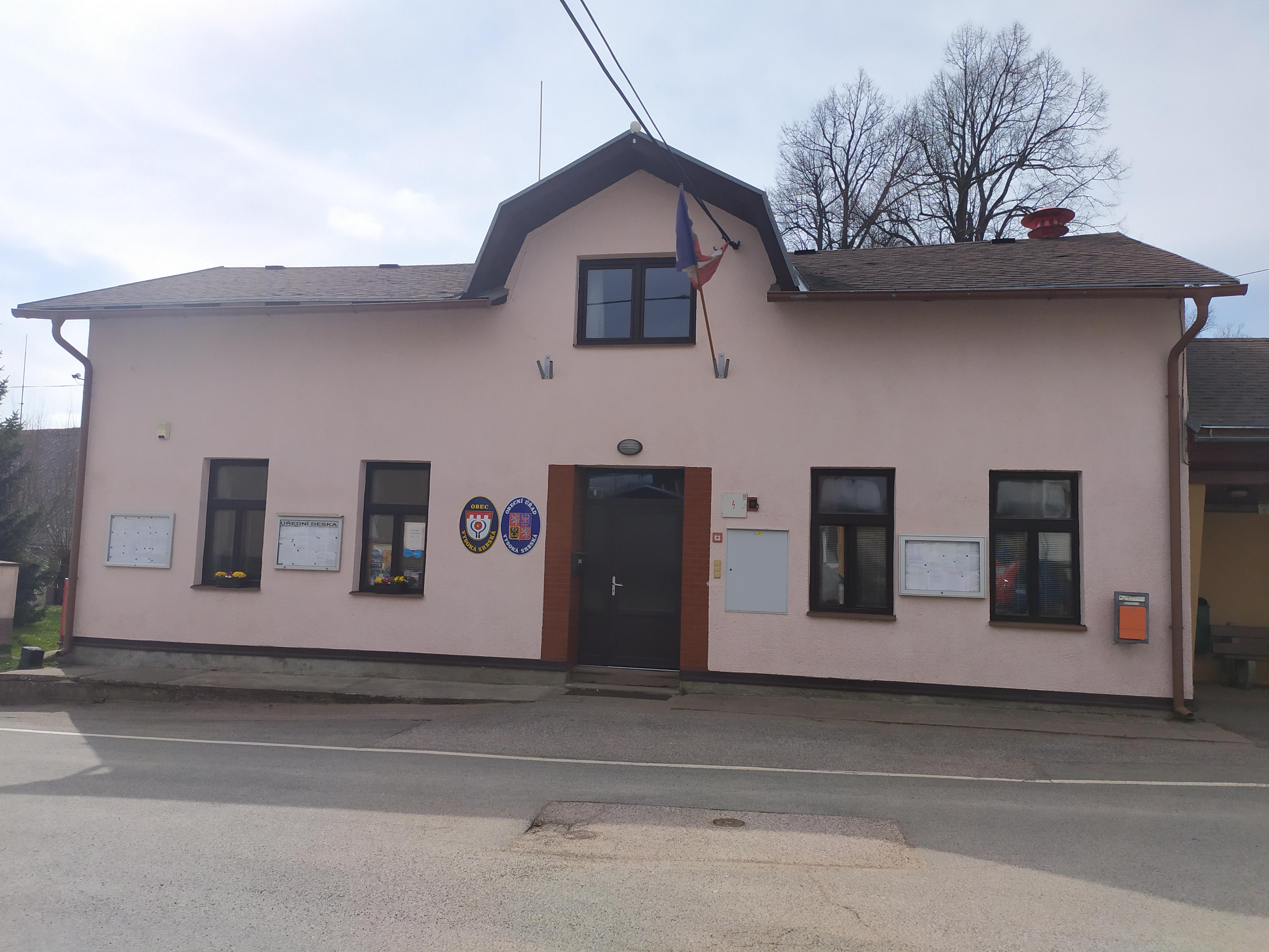 Vysoká Srbská - obecní úřad