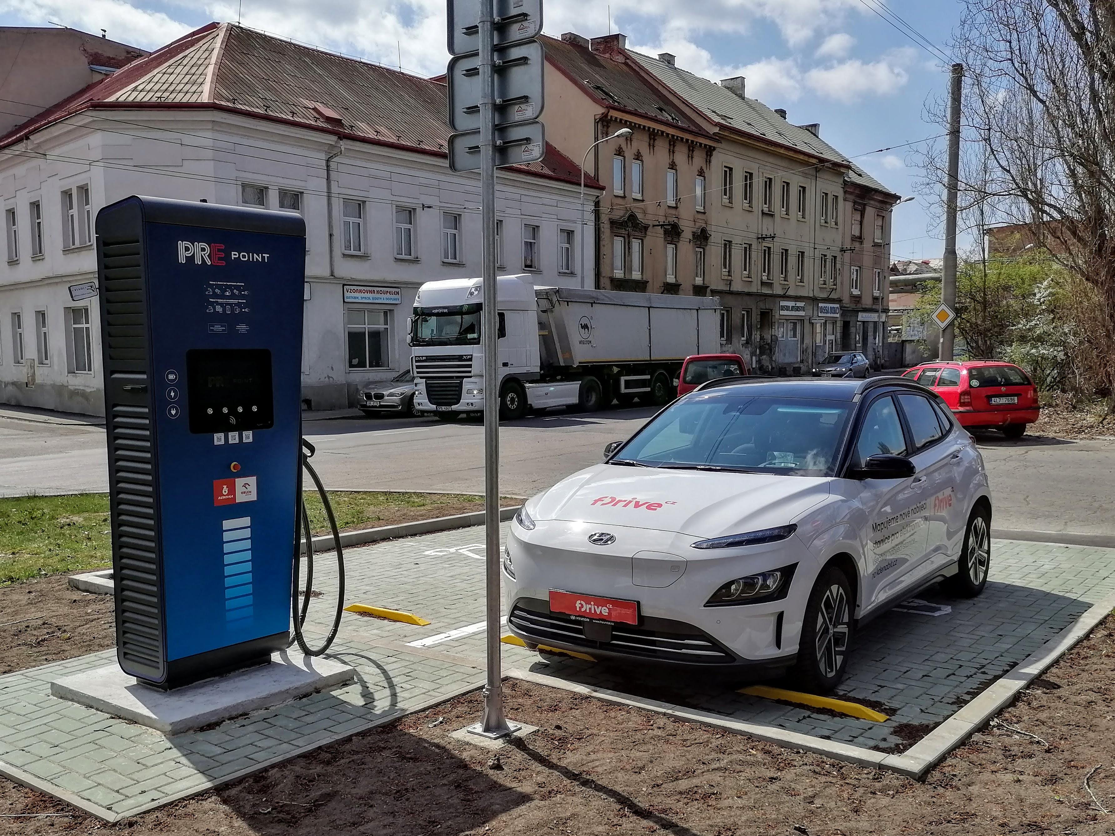 PREpoint - nabíjecí stanice PRE