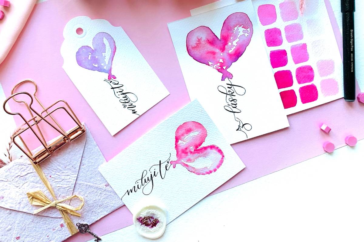 Kaligrafie & akvarel - Markéta Šímová foto 1