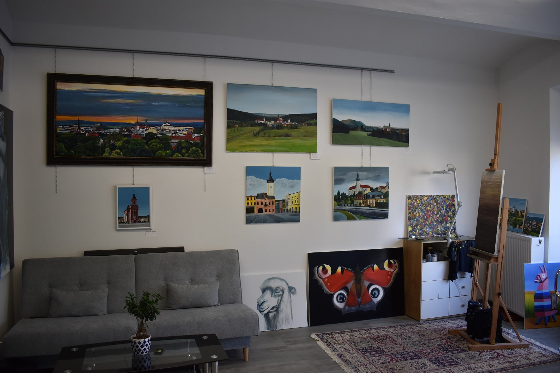 Ladislav Nedělka - Obrazorium, malířská dílna foto 3