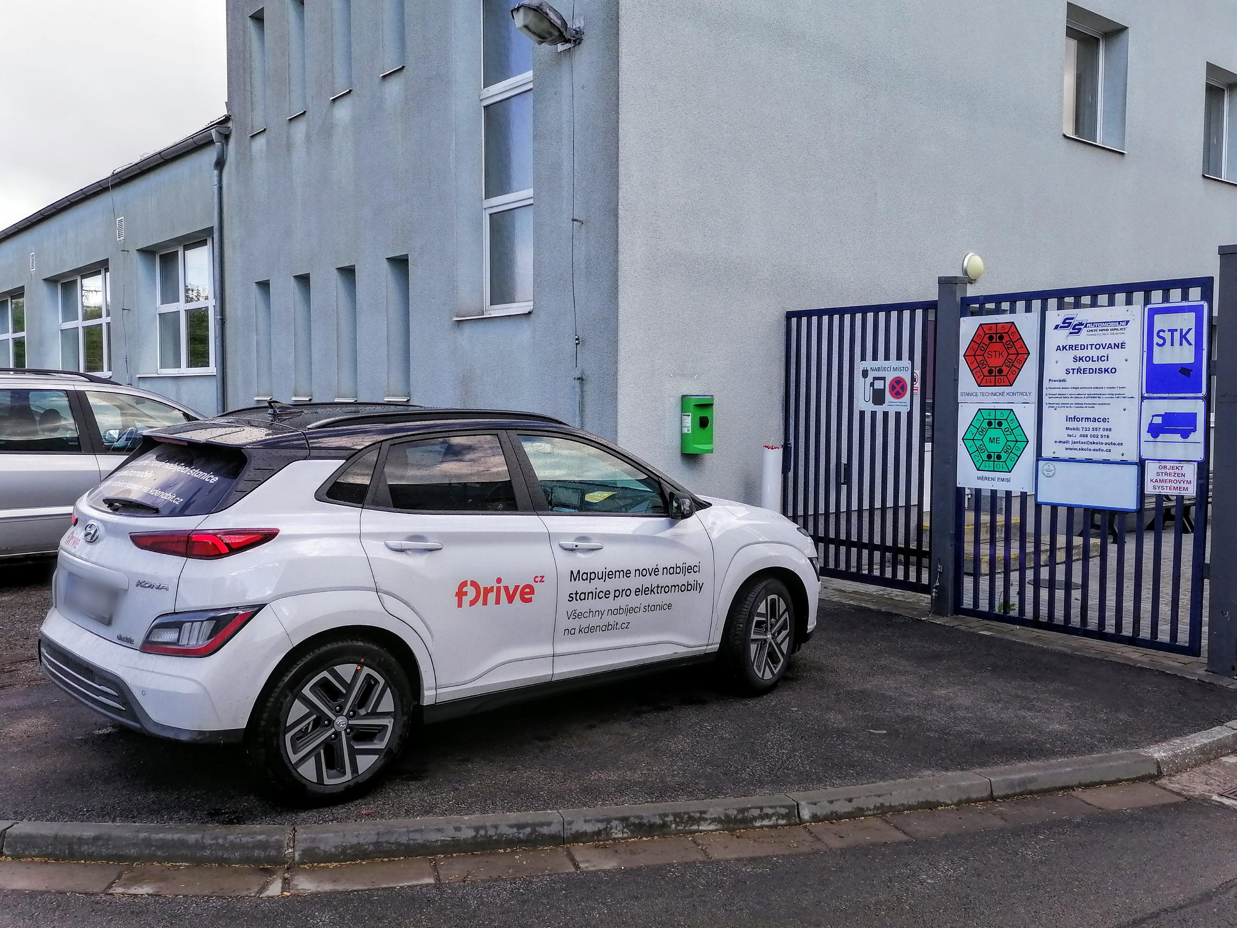 Nabíjecí stanice Lanškrounská foto 1