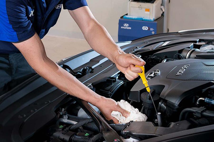 Hyundai objednávka servisu vozu