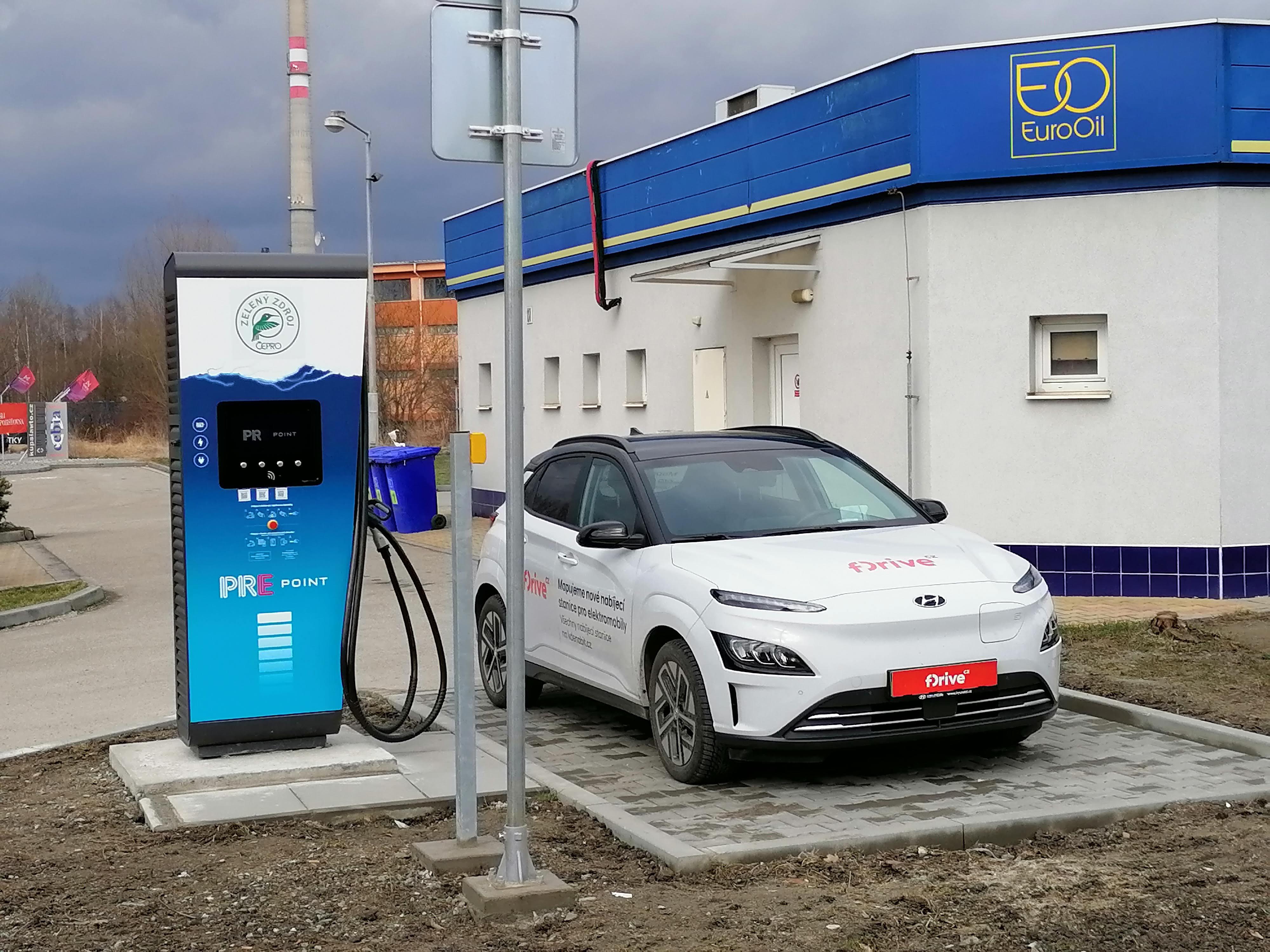 PREpoint - nabíjecí stanice PRE