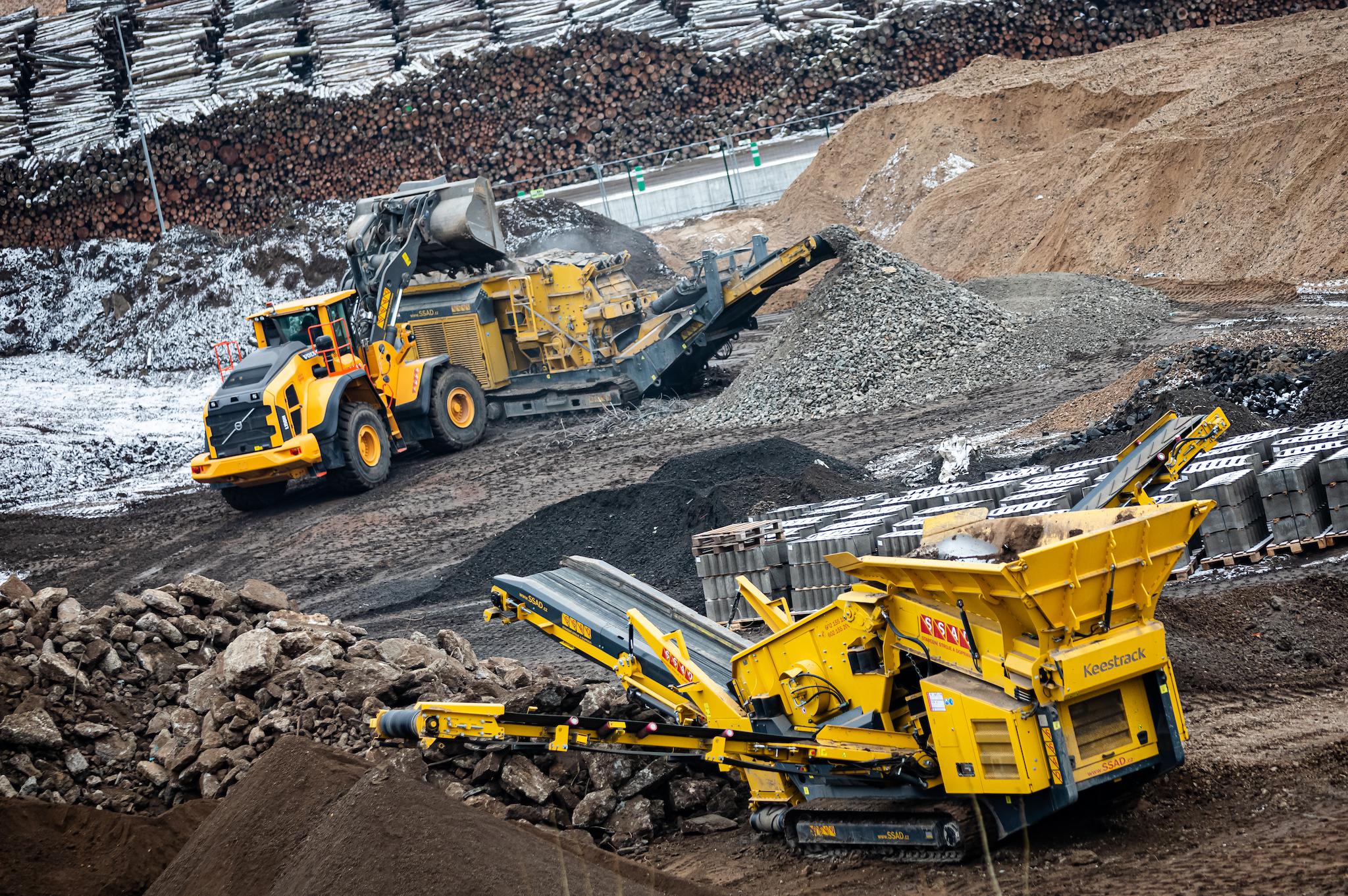 SSAD - recyklace stavebních odpadů