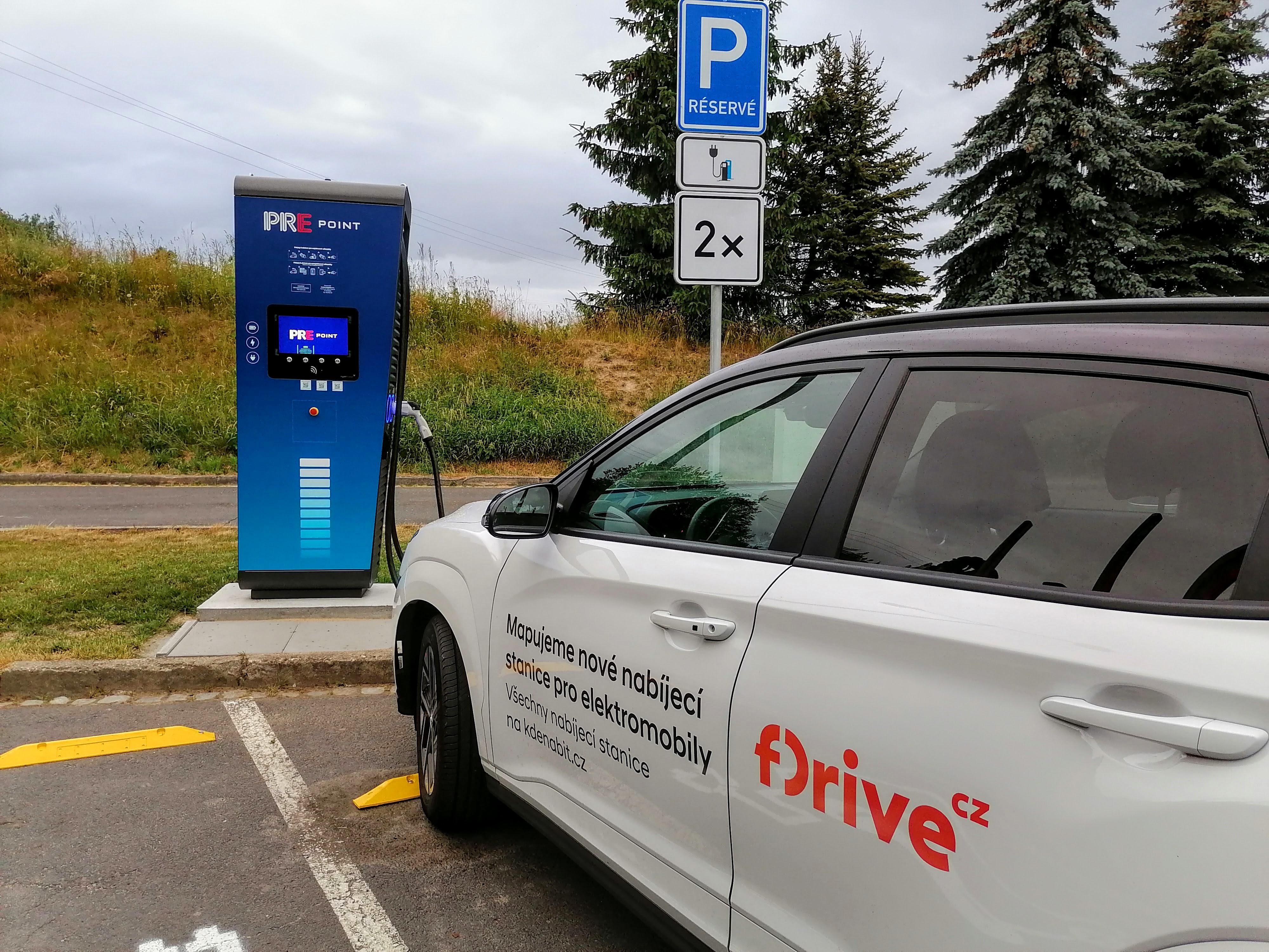 PREpoint - nabíjecí stanice PRE