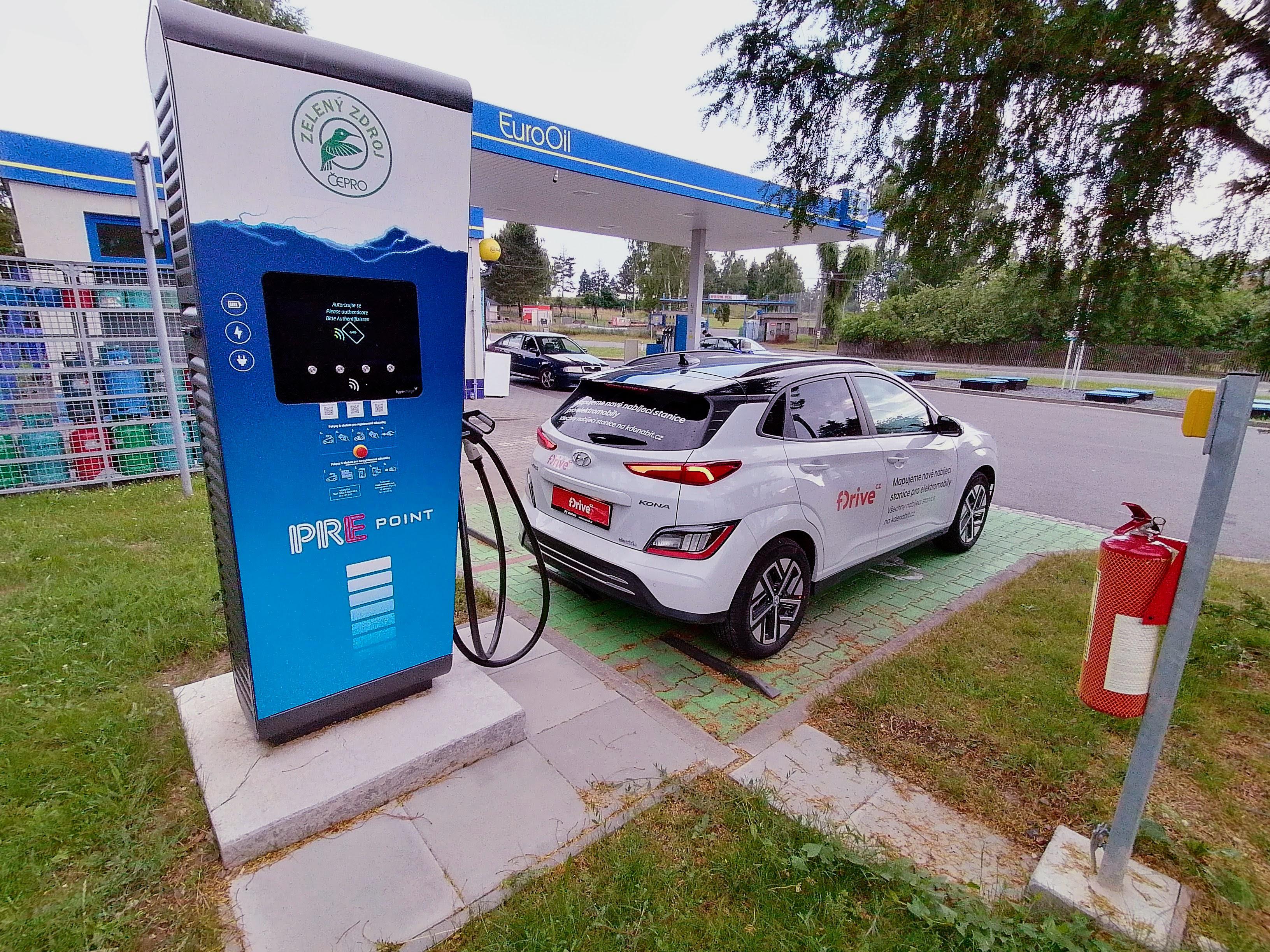 PREpoint - nabíjecí stanice PRE