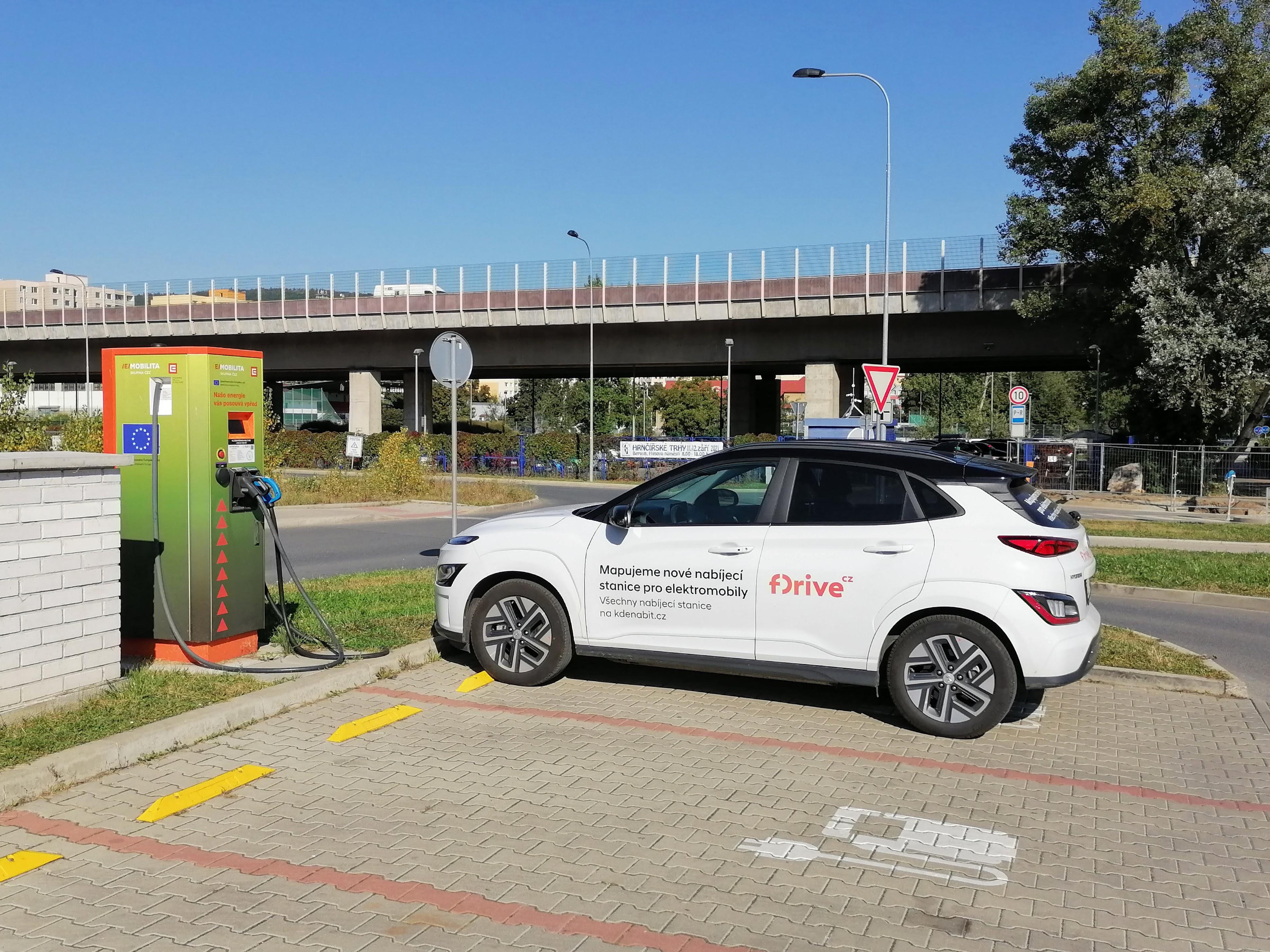 Nabíjecí stanice ČEZ