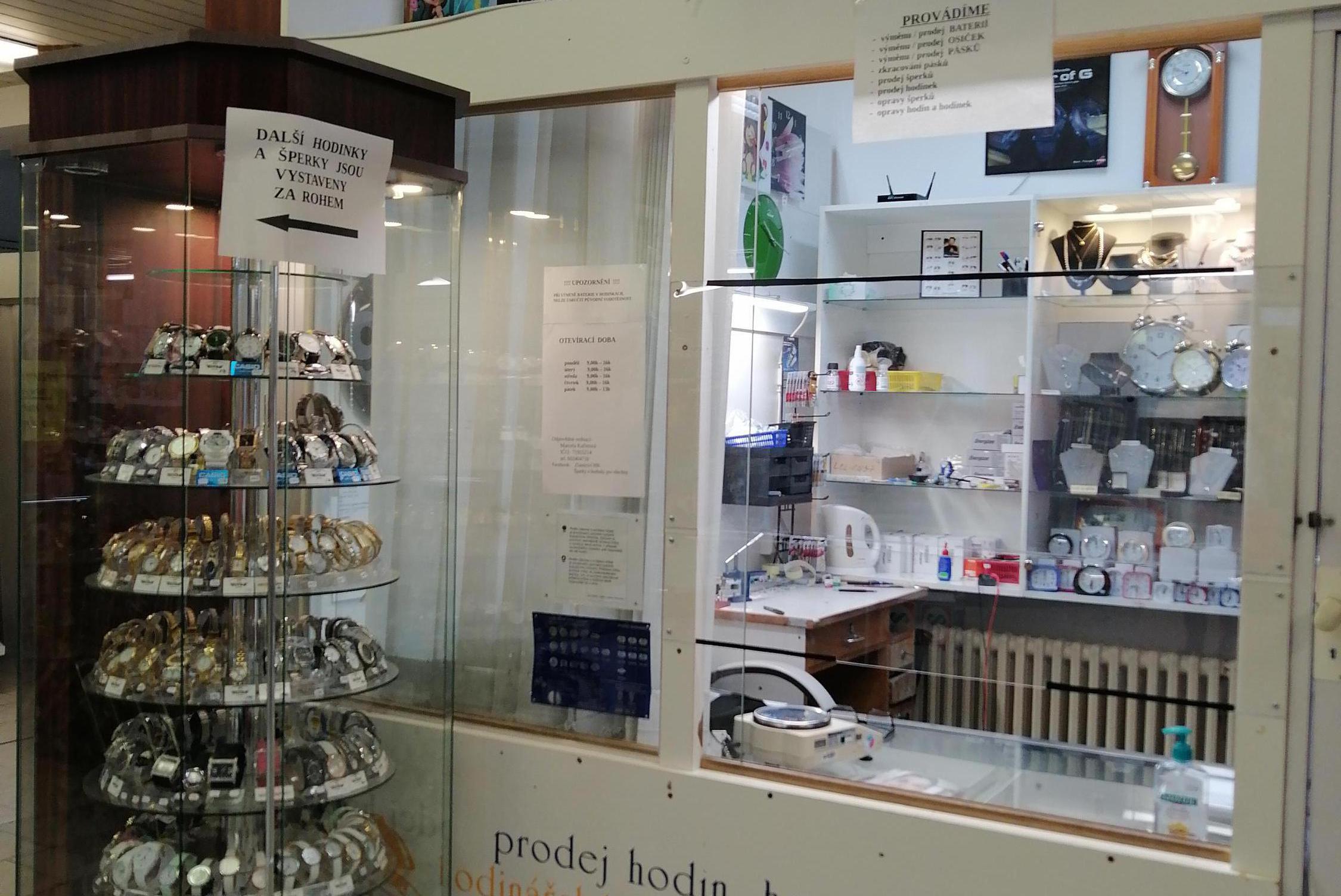 Zlatnictví, hodinářství MK