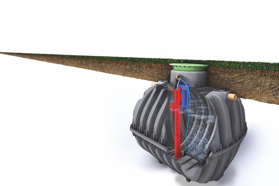 Biologická čistička odpadních vod Graf One2clean