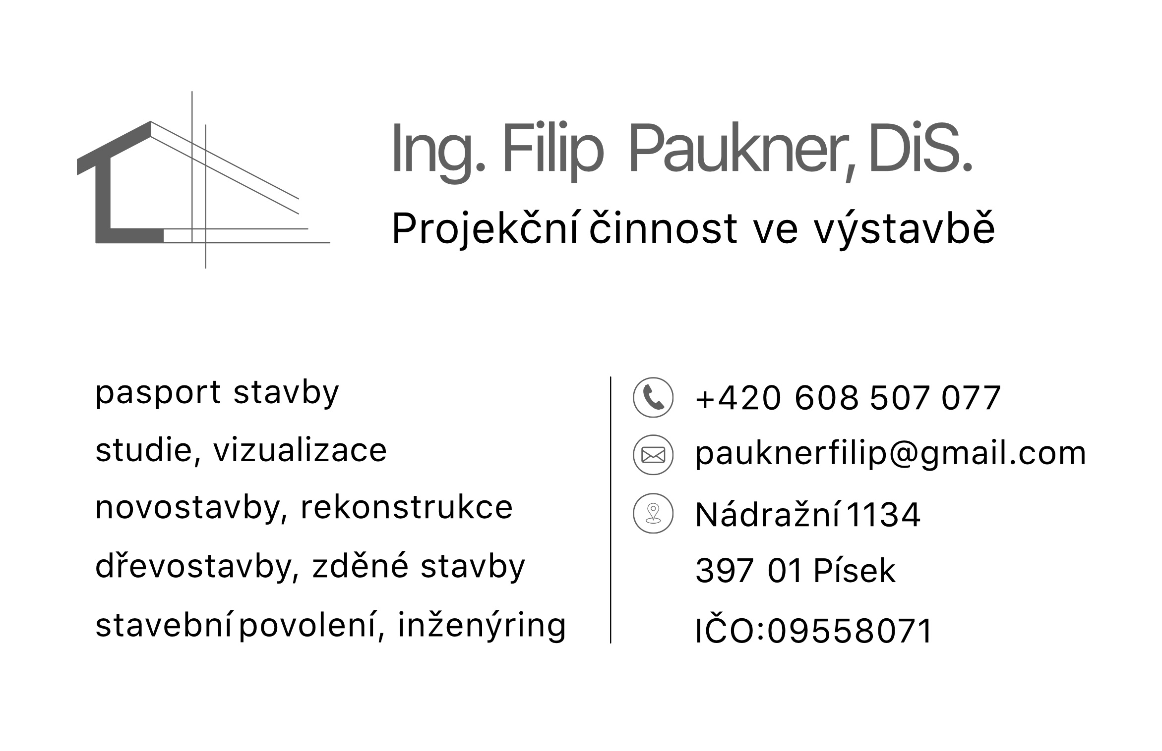 Architektonické a projekční služby - Ing. Filip Paukner foto 1