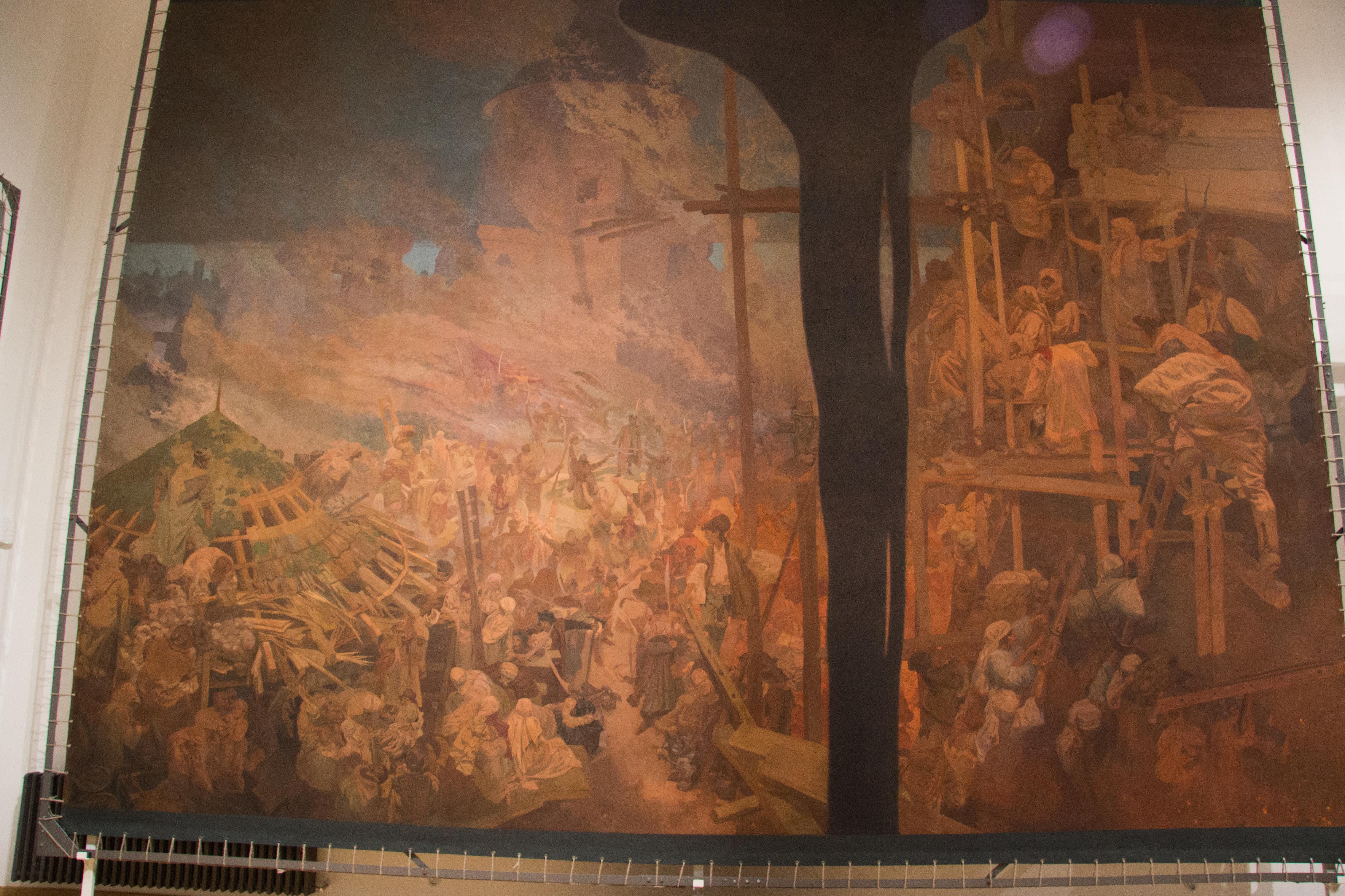 Slovanská epopej v Zámku Moravský Krumlov foto 5