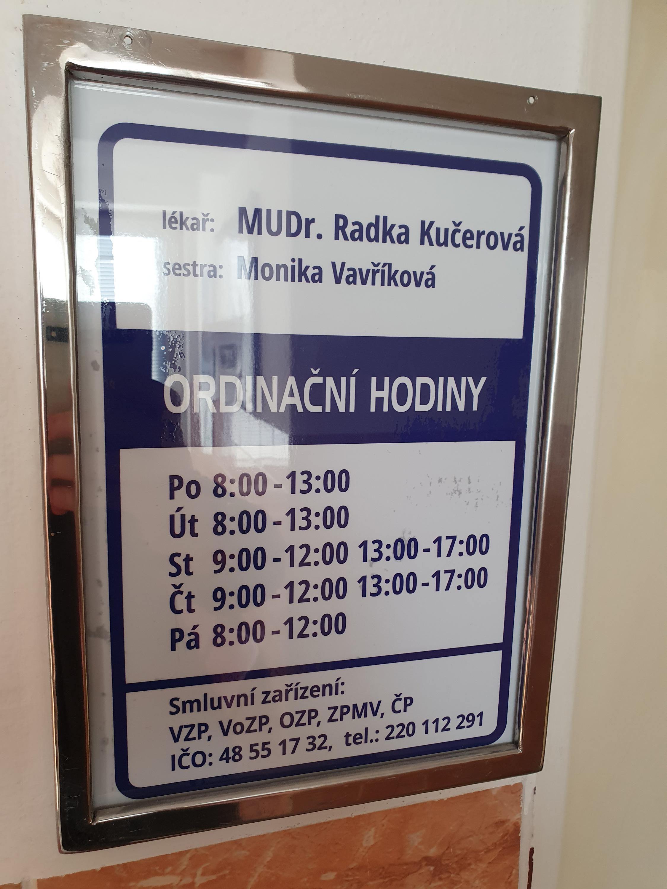 MUDr. Olga Kučerová foto 1