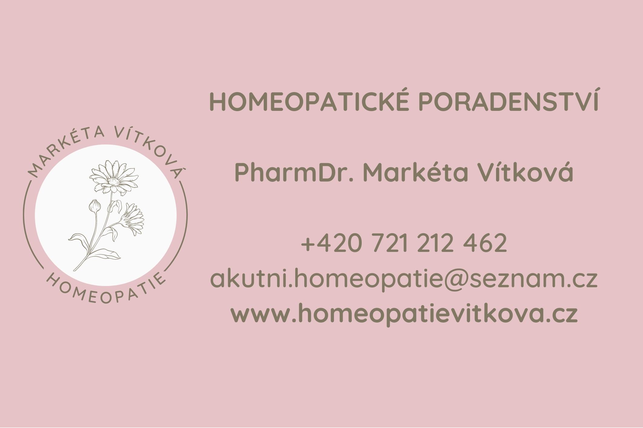 Homeopatie PharmDr. Markéta Vítková foto 2