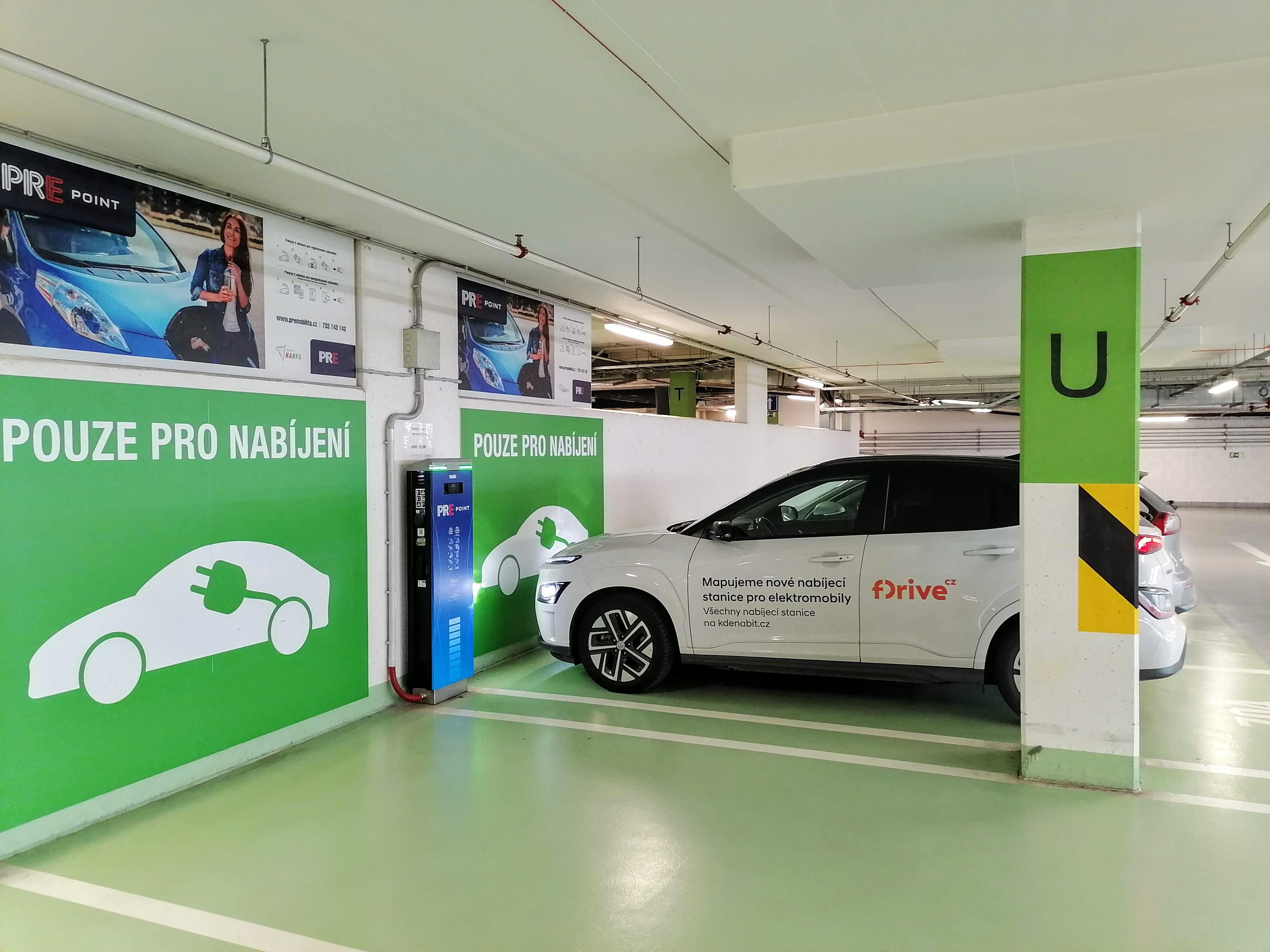 PREpoint - nabíjecí stanice PRE
