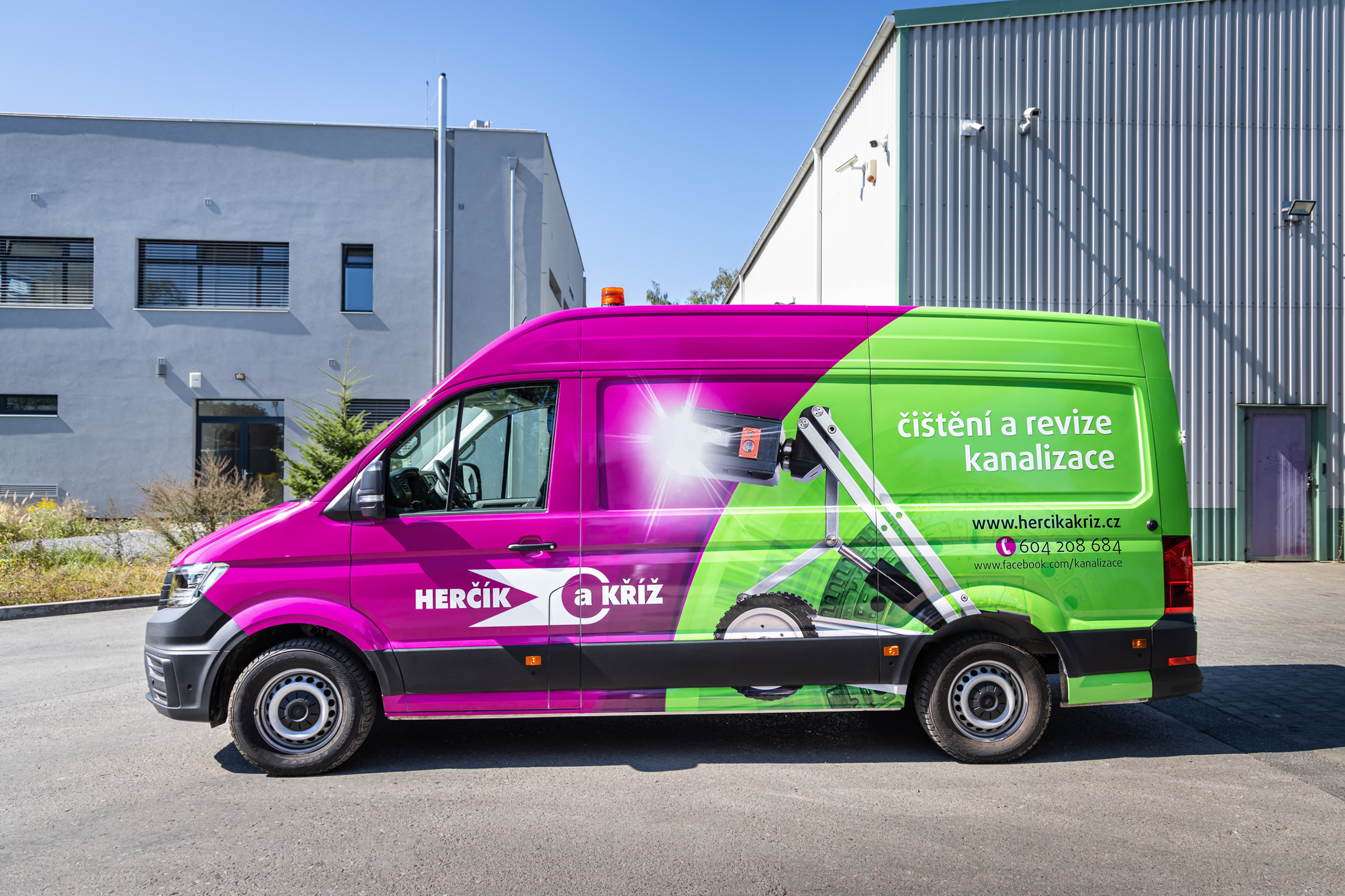 Revize kanalizace v Kladně a okolí