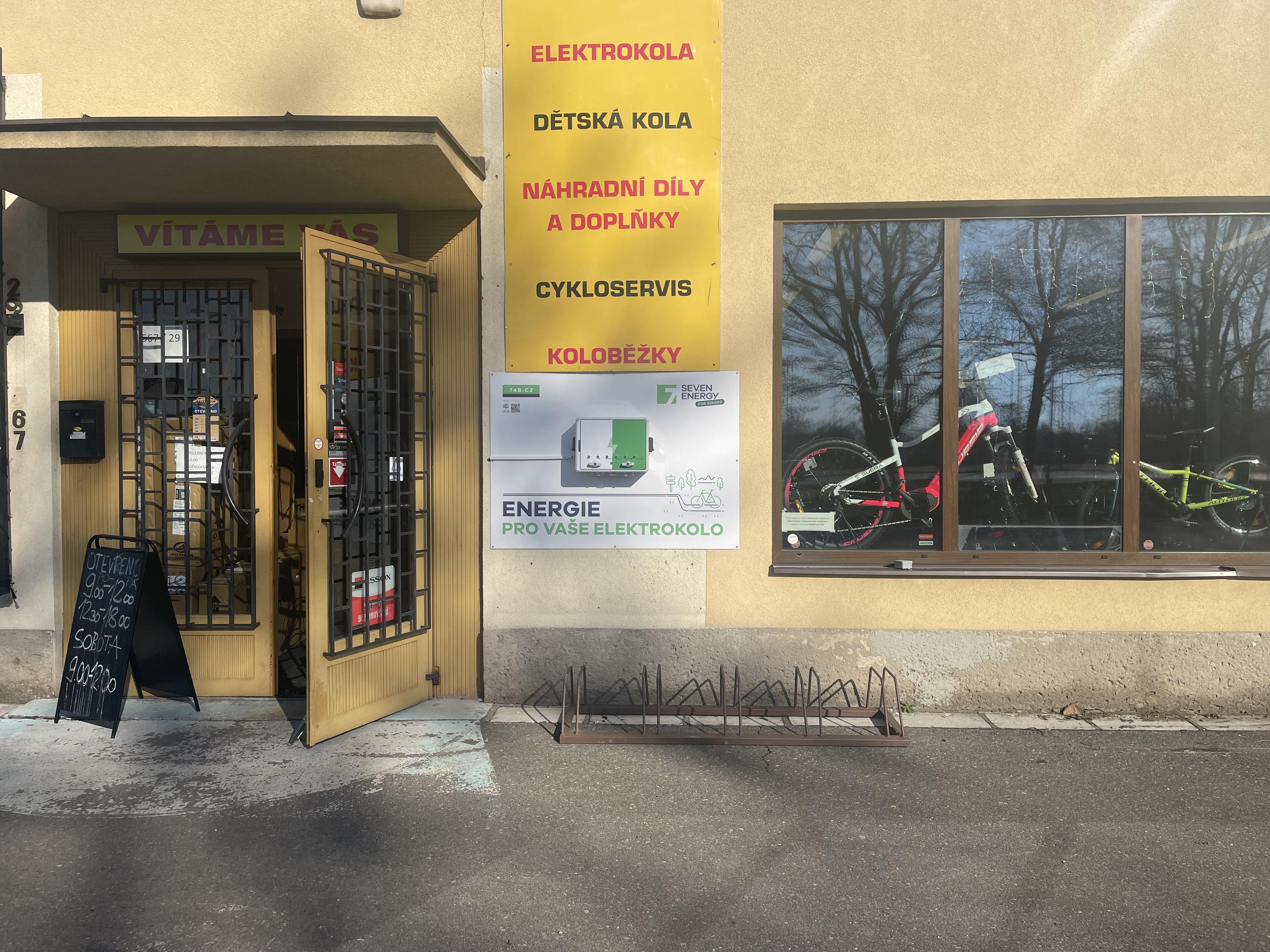 Nabíjecí stanice Cyklo Stratílek