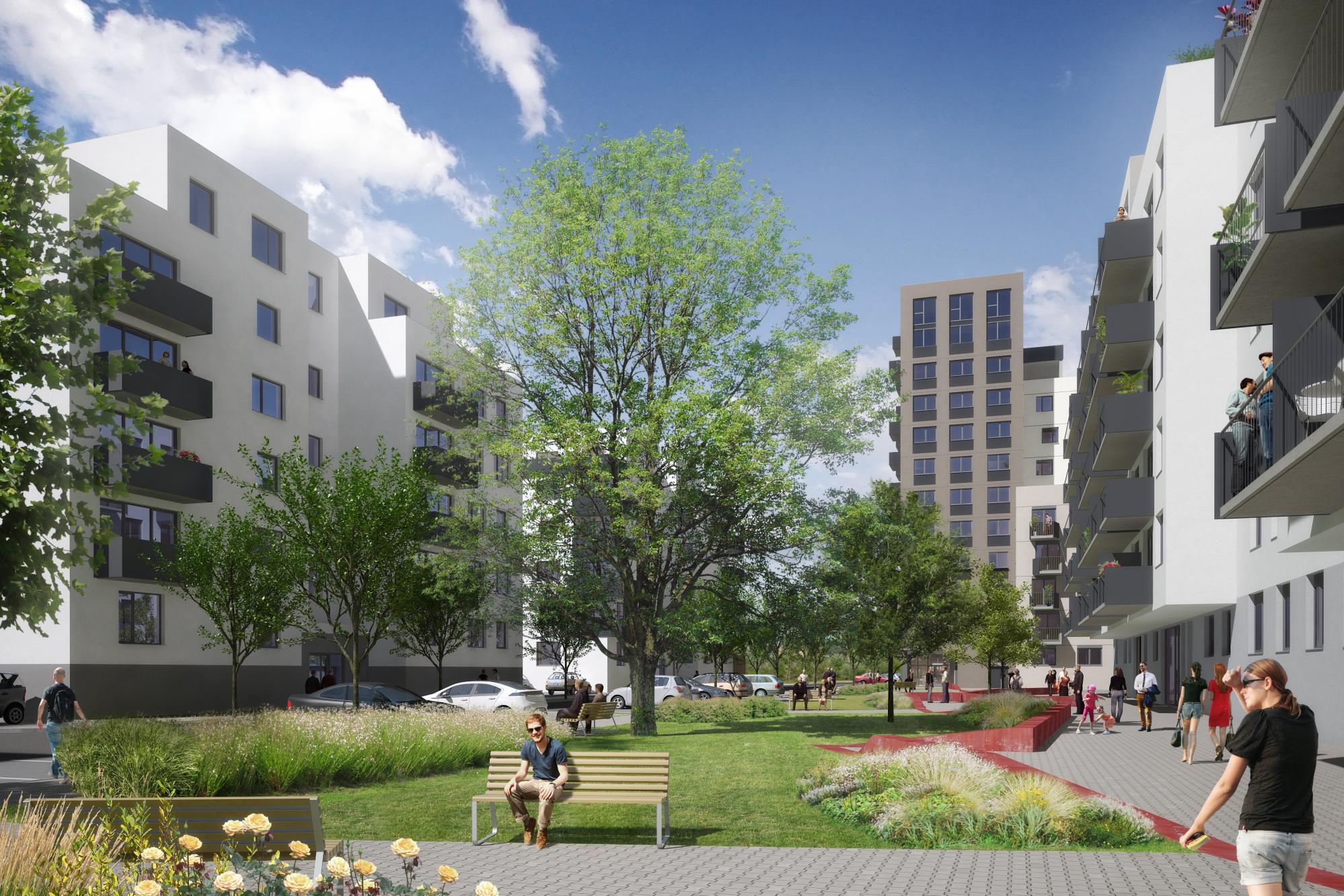 Nové byty v Králově Poli