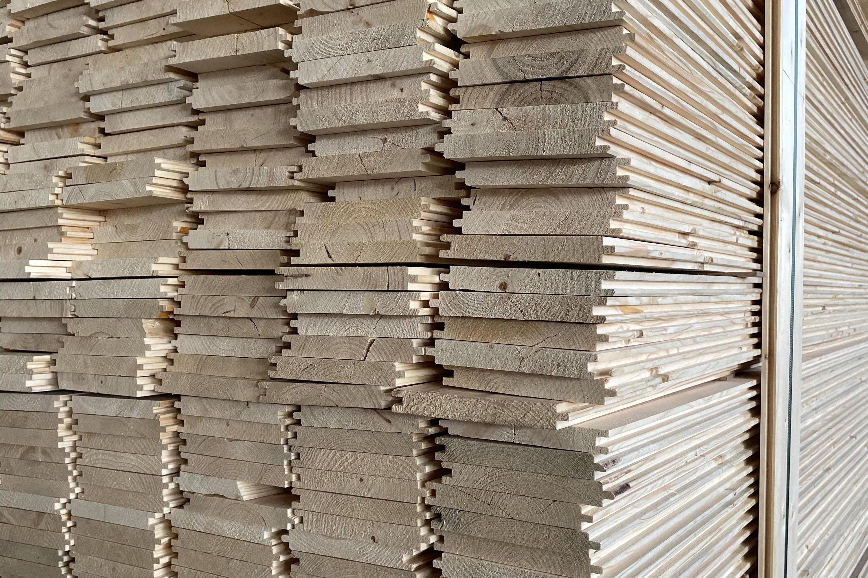 Obkladové palubky - kvalita B/C