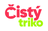 logo ČISTÝ TRIKO