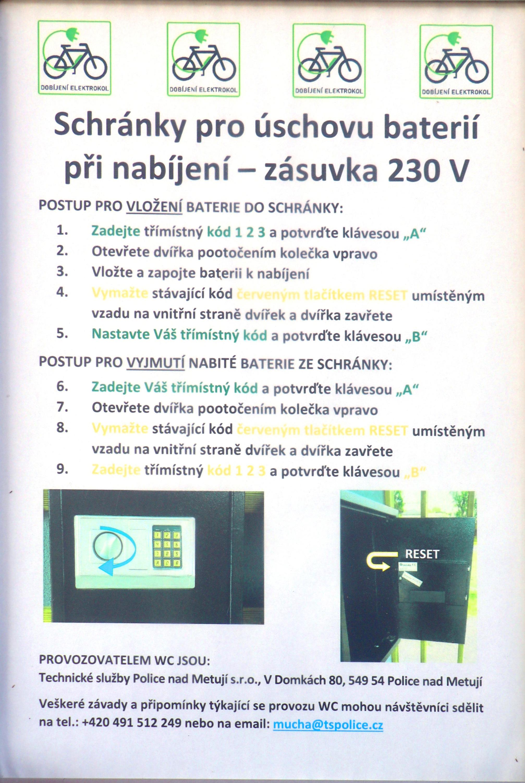 Nabíjecí boxy Police nad Metují foto 3