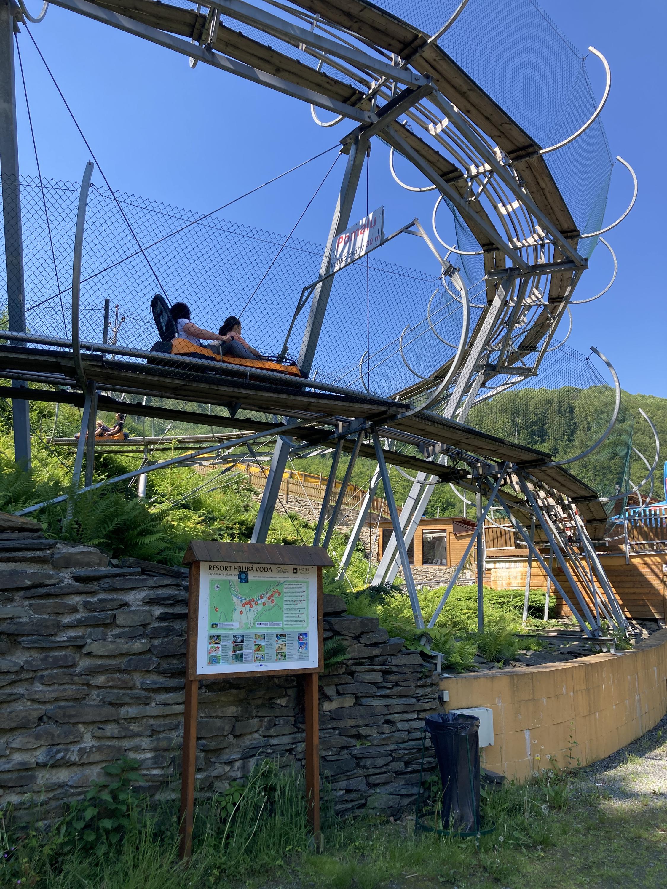 Bobová dráha Resort Hrubá Voda foto 5