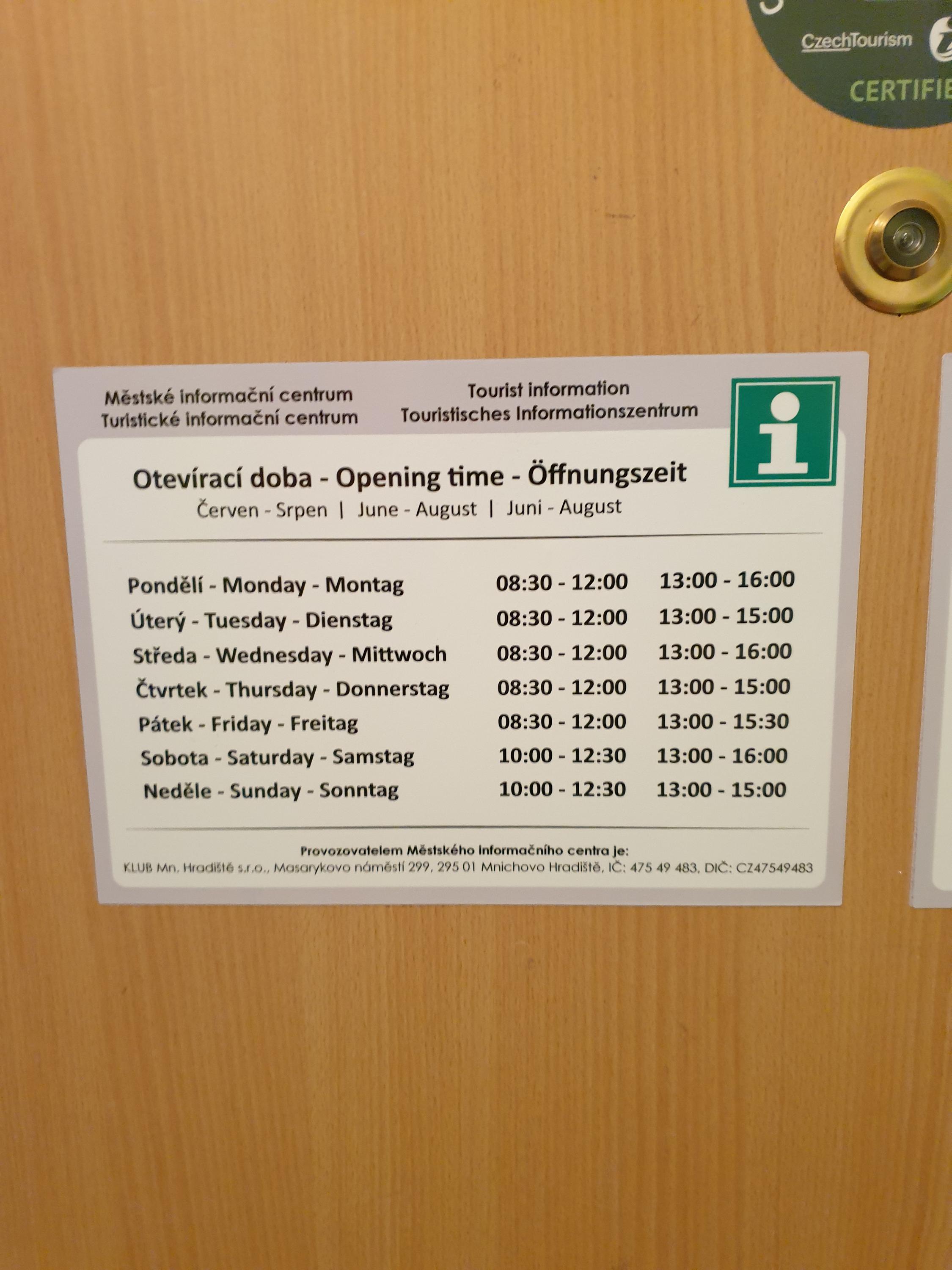 Městské informační centrum Mnichovo Hradiště foto 3