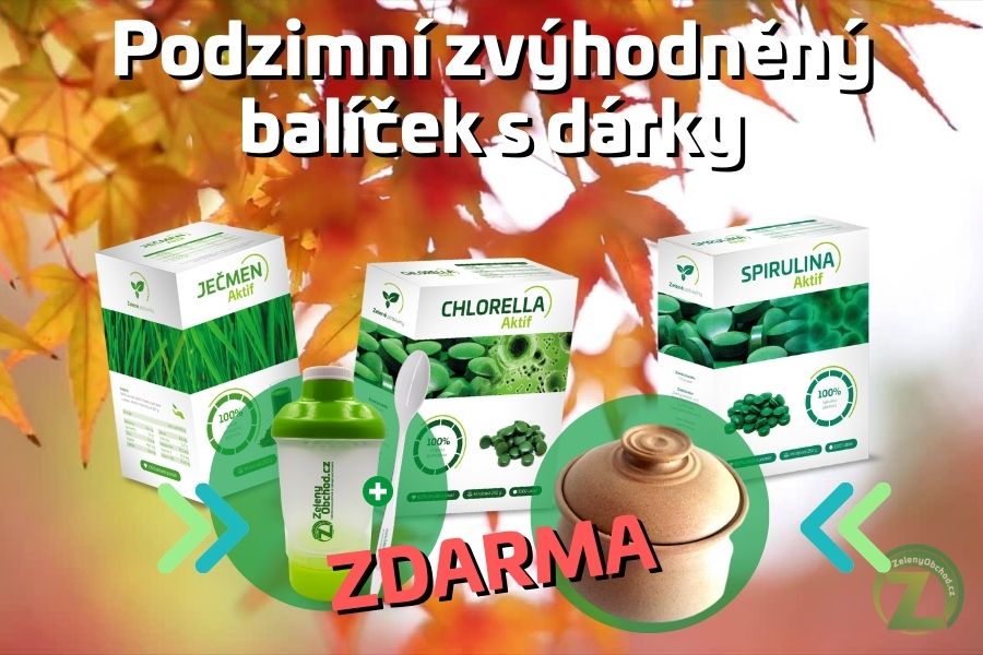 Podzimní zvýhodněný balíček s dárky zdarma