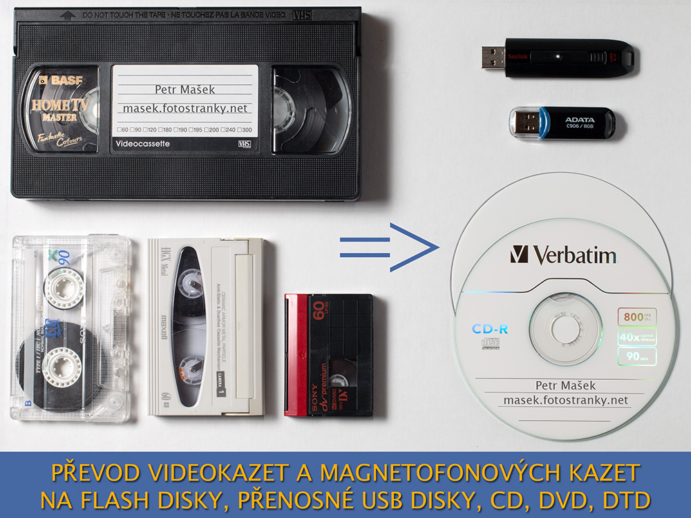 Petr Mašek - digitalizace videokazet foto 2