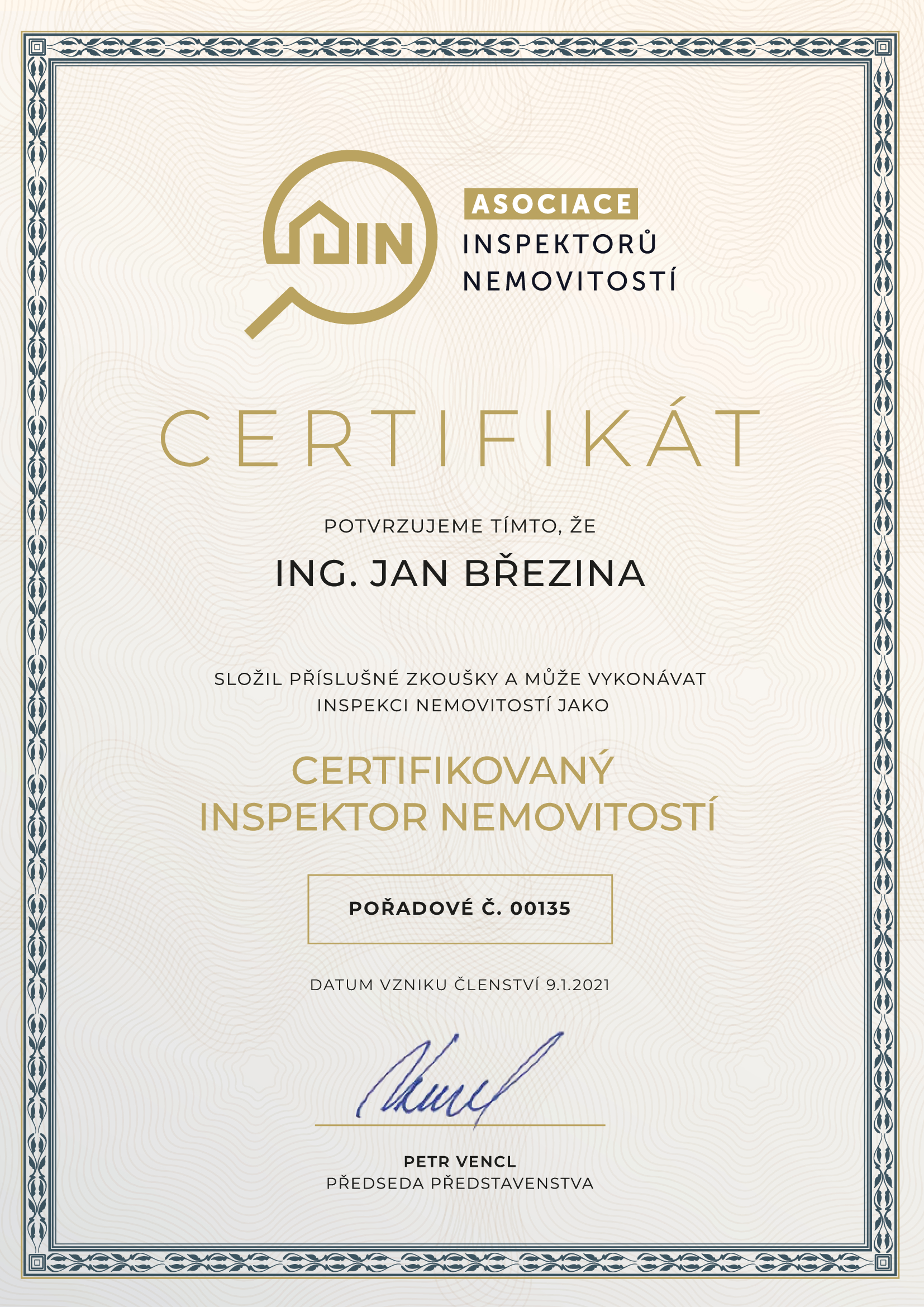 Ing. Jan Březina foto 2
