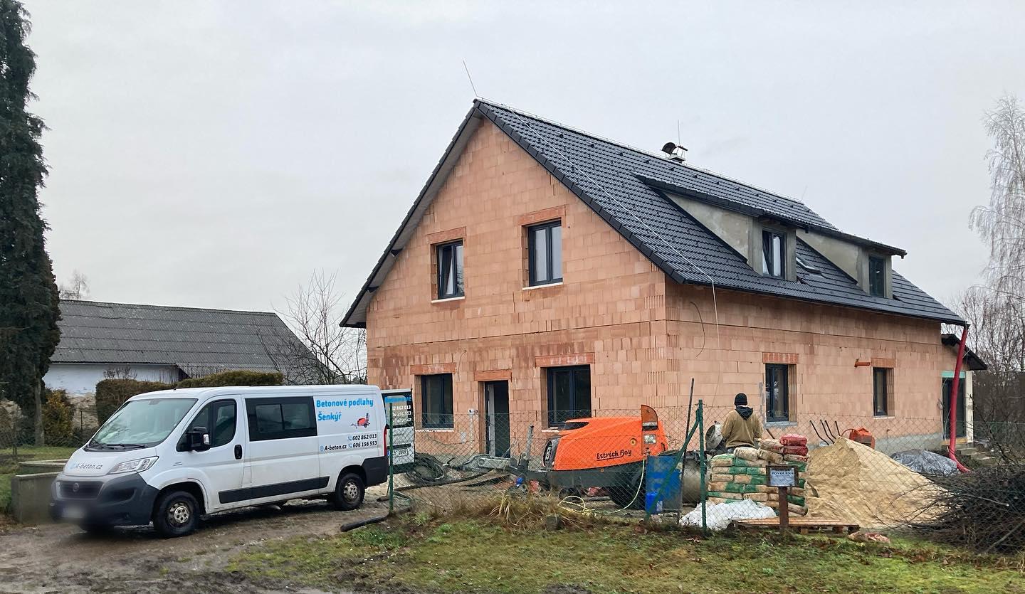 A-beton betonové podlahy Šenkýř foto 6