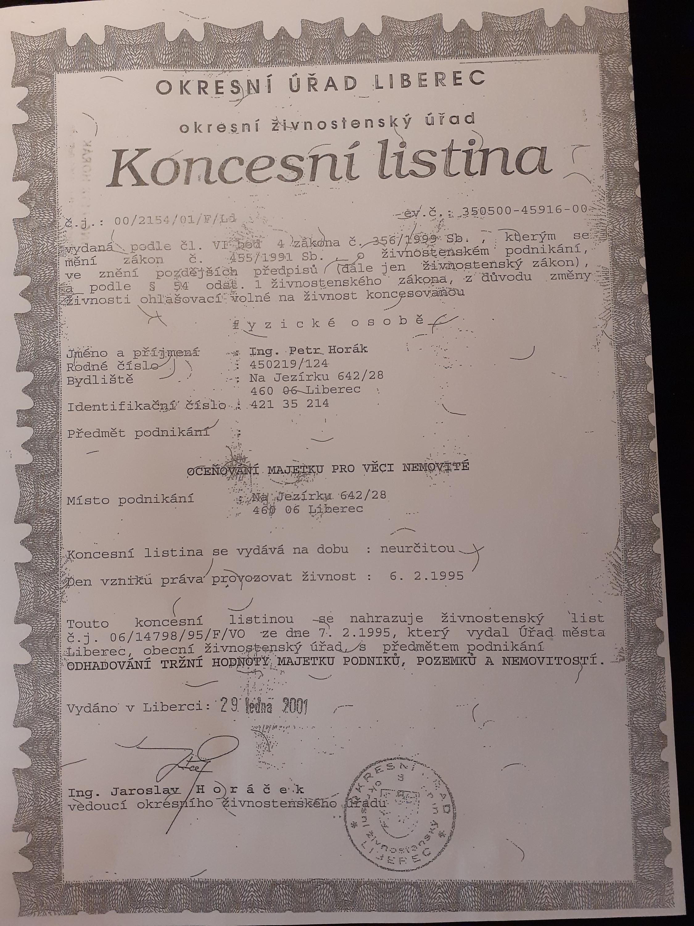 Odhady nemovitostí - Ing. Petr Horák foto 2