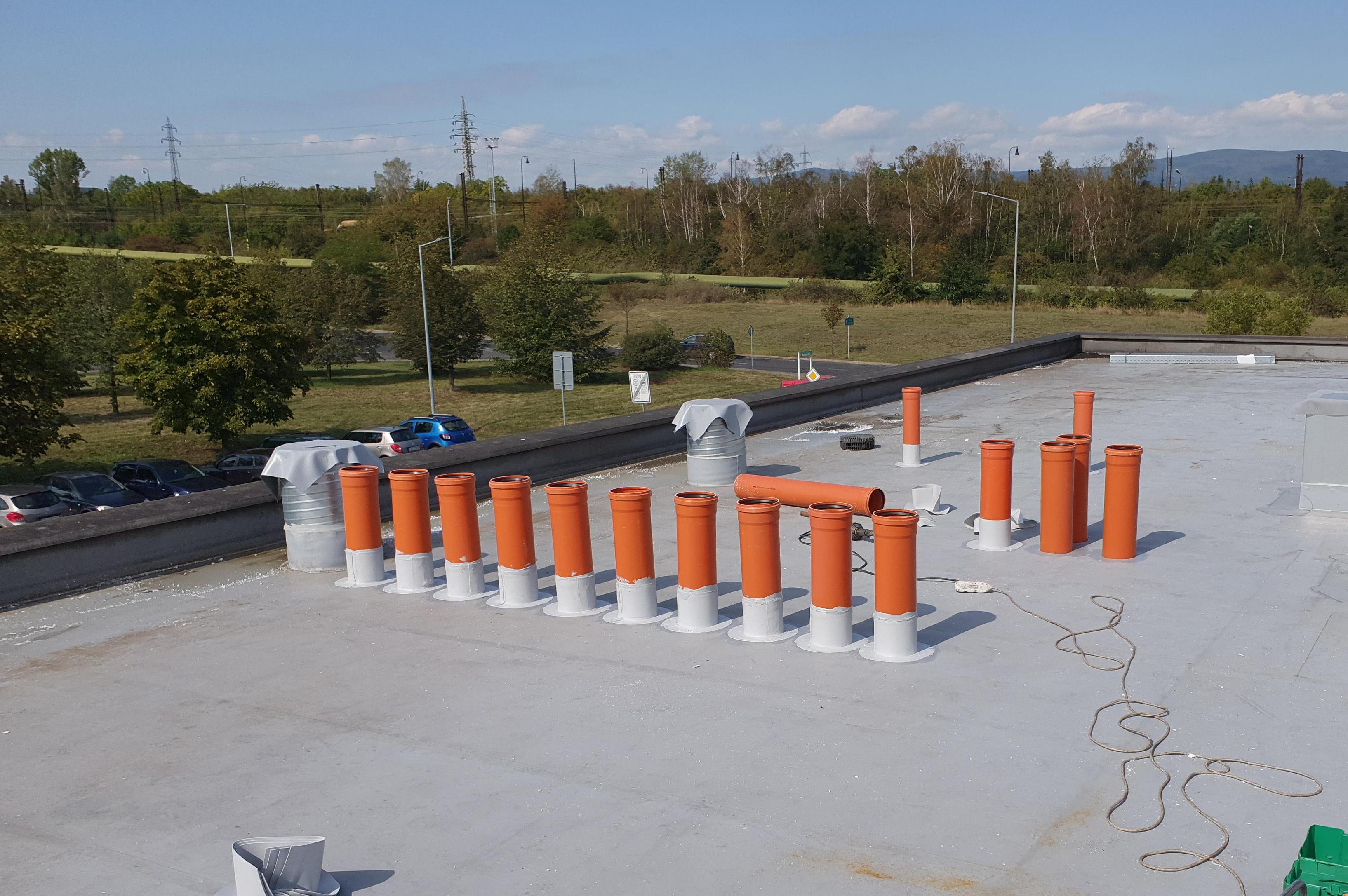 Izolace střech - GH mont