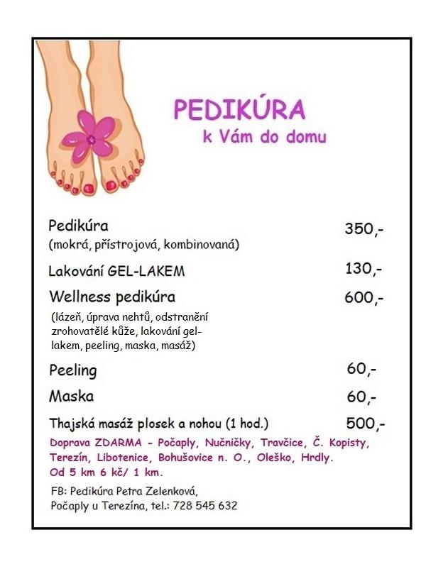 Pedikúra Petra Zelenková foto 2
