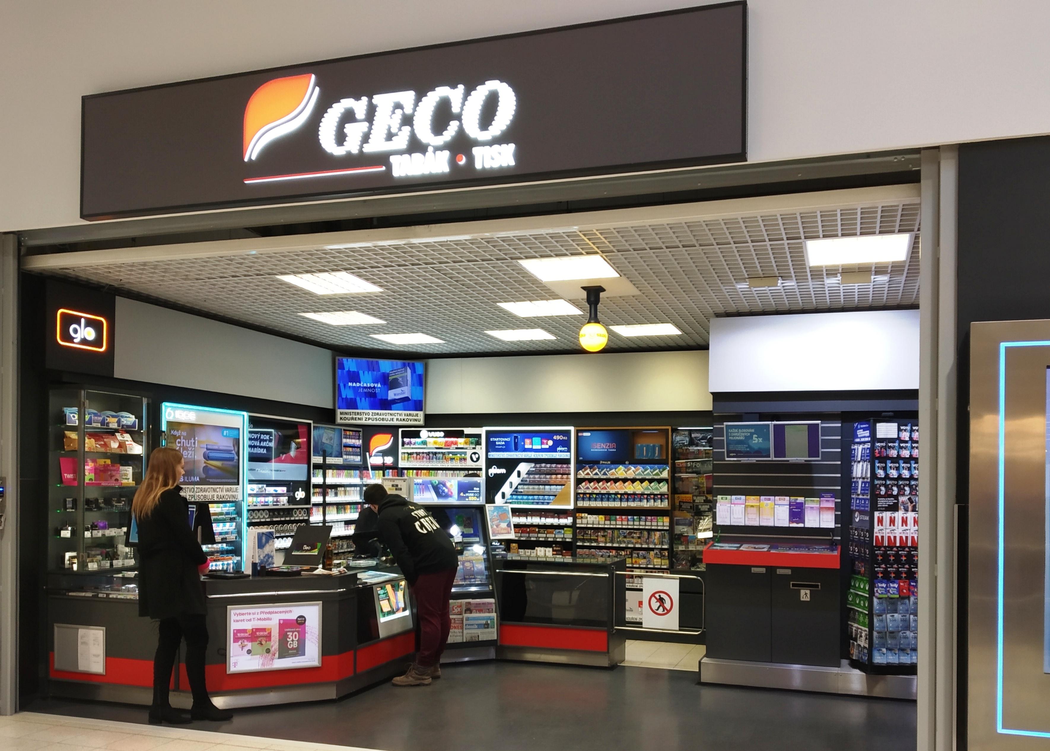 GECO tabák - tisk