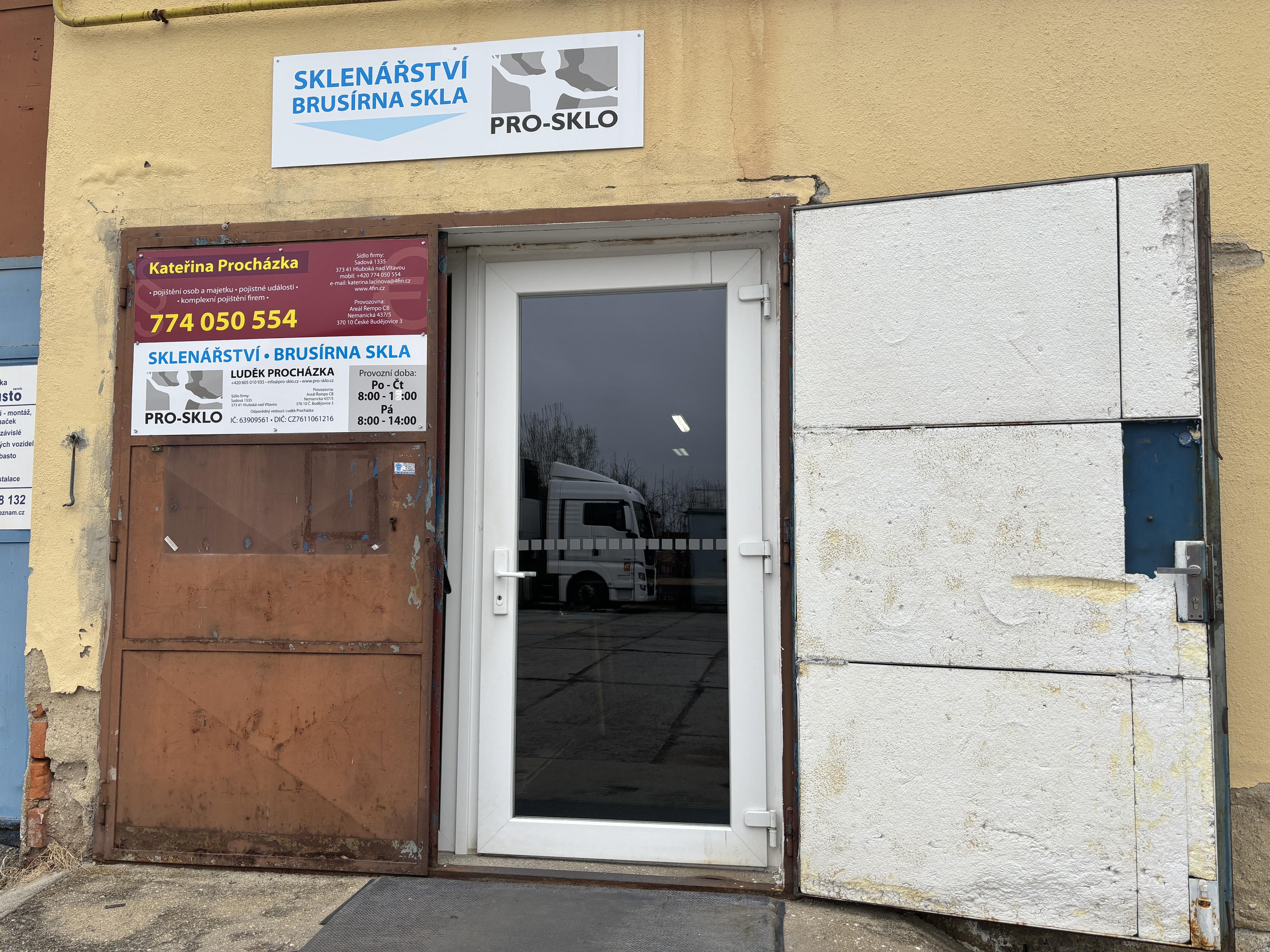 Sklenářství Procházka