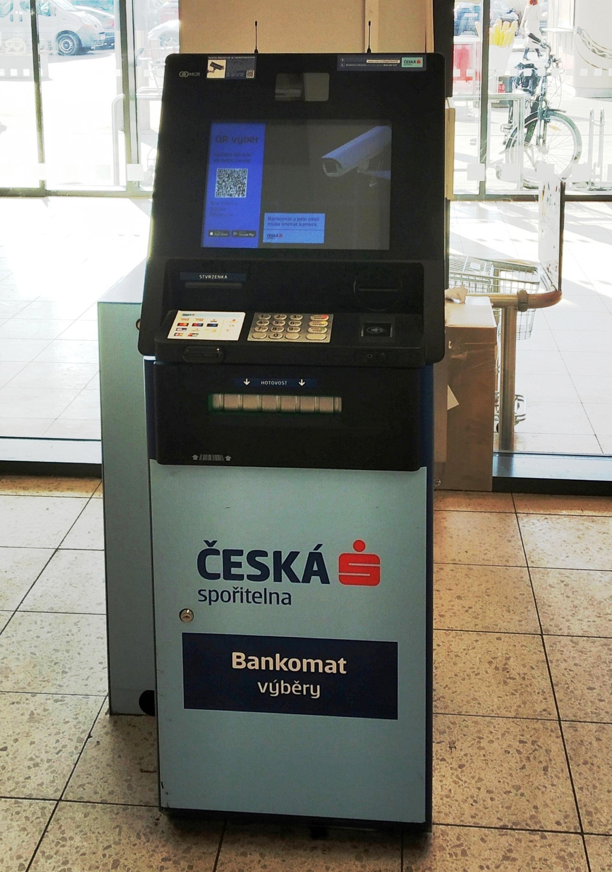 Bankomat České spořitelny foto 2