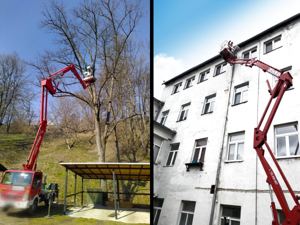 Kadlec - výškové práce, pronájem plošiny a lešení foto 1